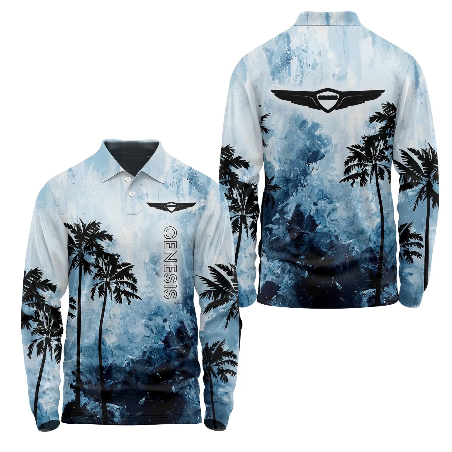 Genesis Long Sleeve Polo SHW034