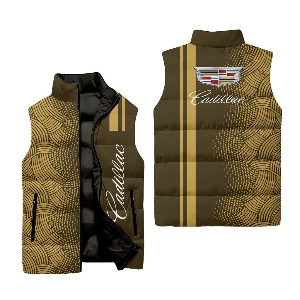 Cadillac Sleeveless Puffer Jacket SC084
