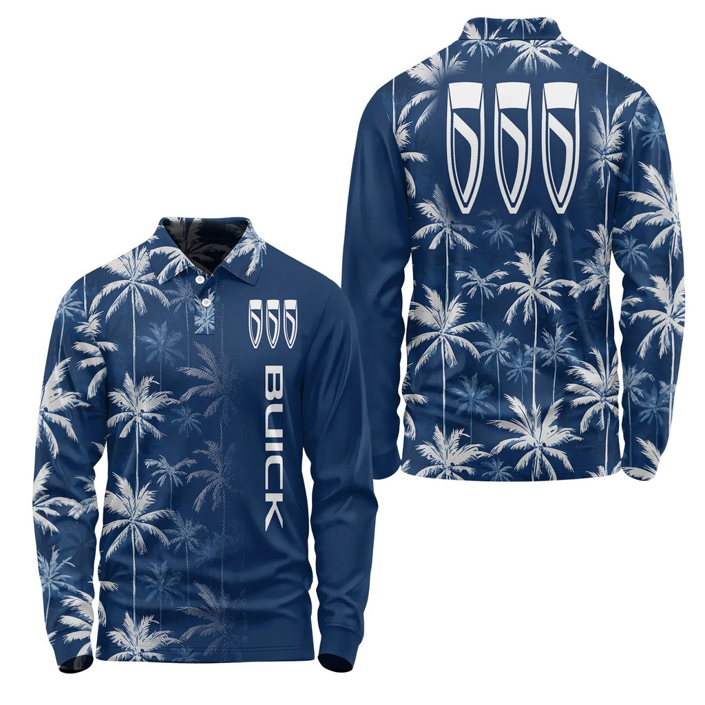 Buick Long Sleeve Polo SHW032
