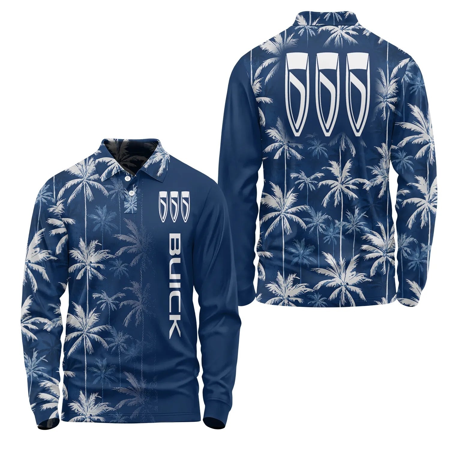 Buick Long Sleeve Polo SHW032