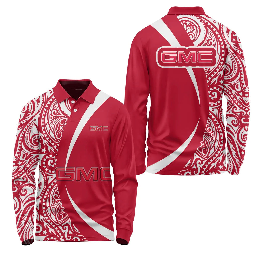 GMC Long Sleeve Polo SHW072