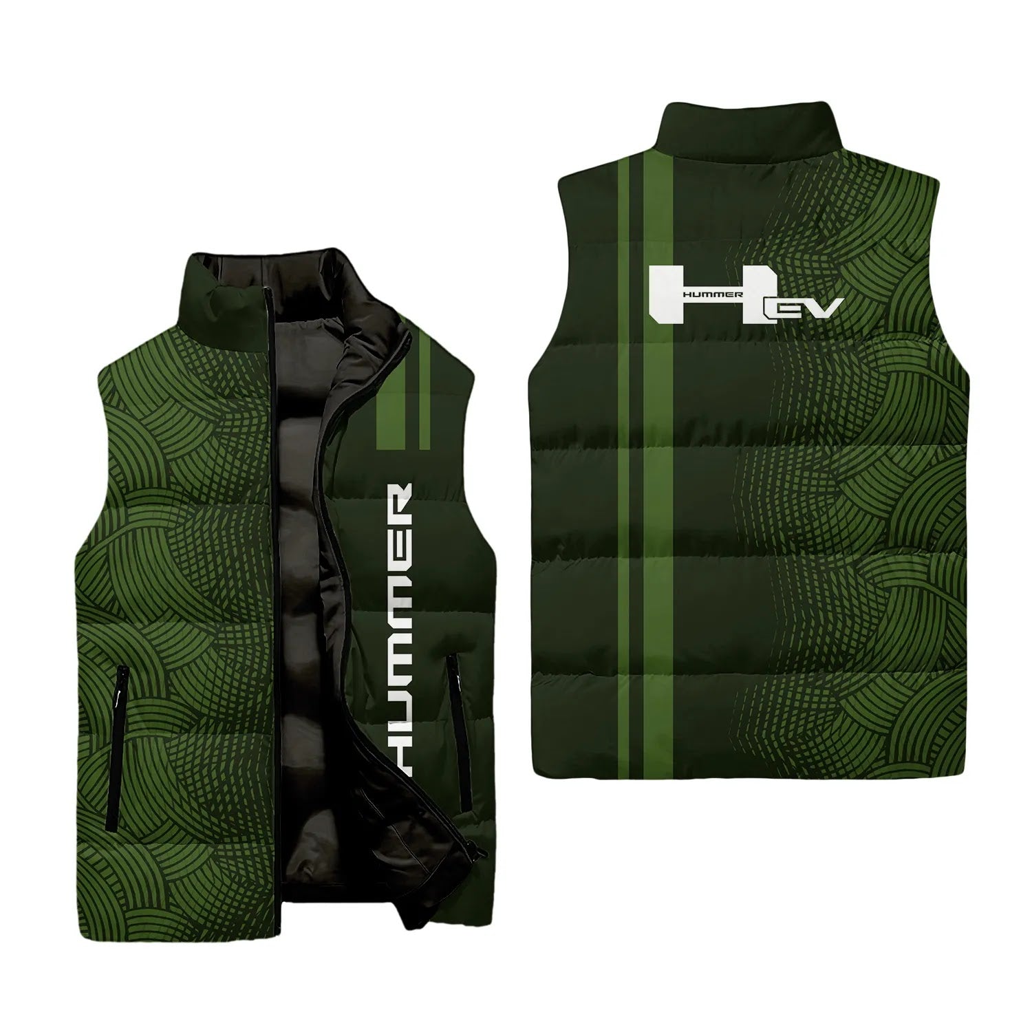 Hummer Sleeveless Puffer Jacket SC084