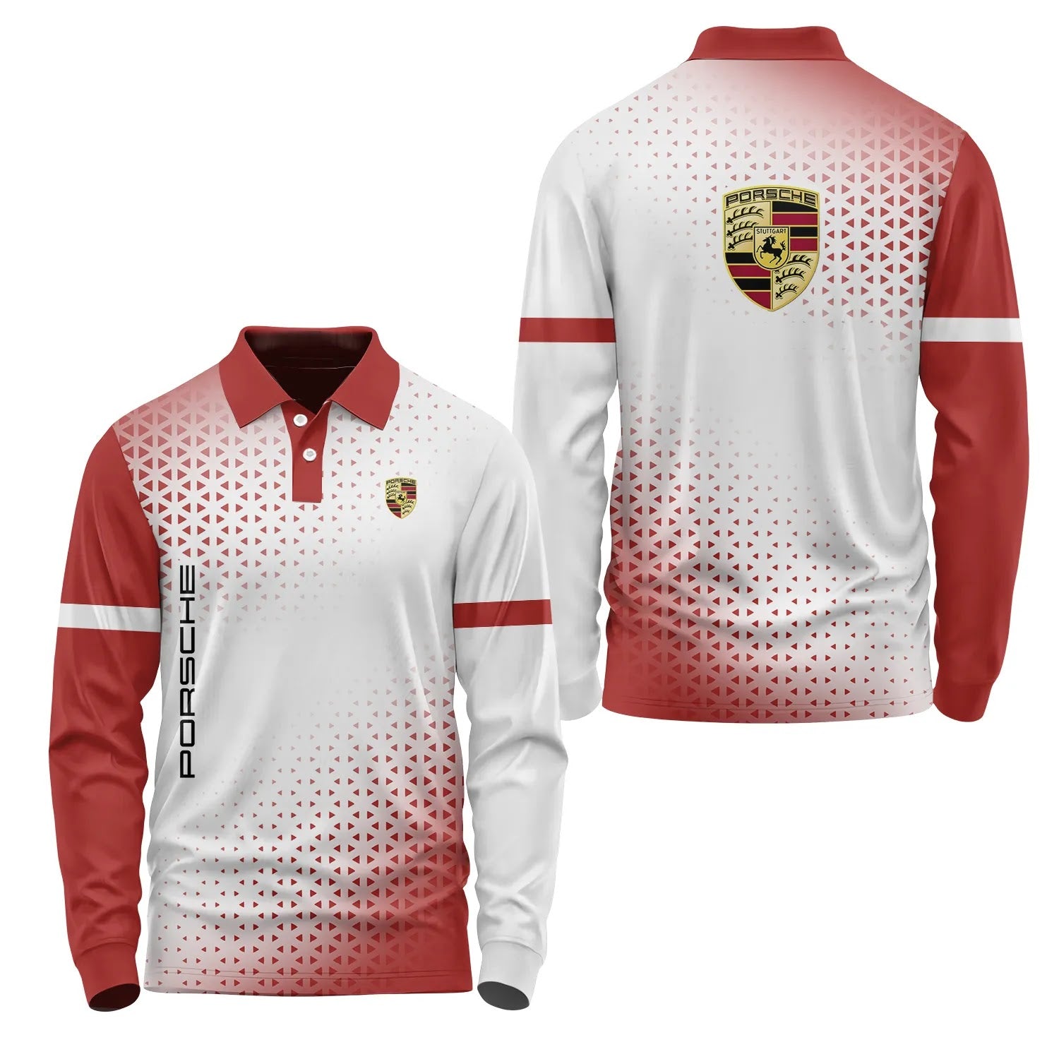 Porsche Long Sleeve Polo SC079