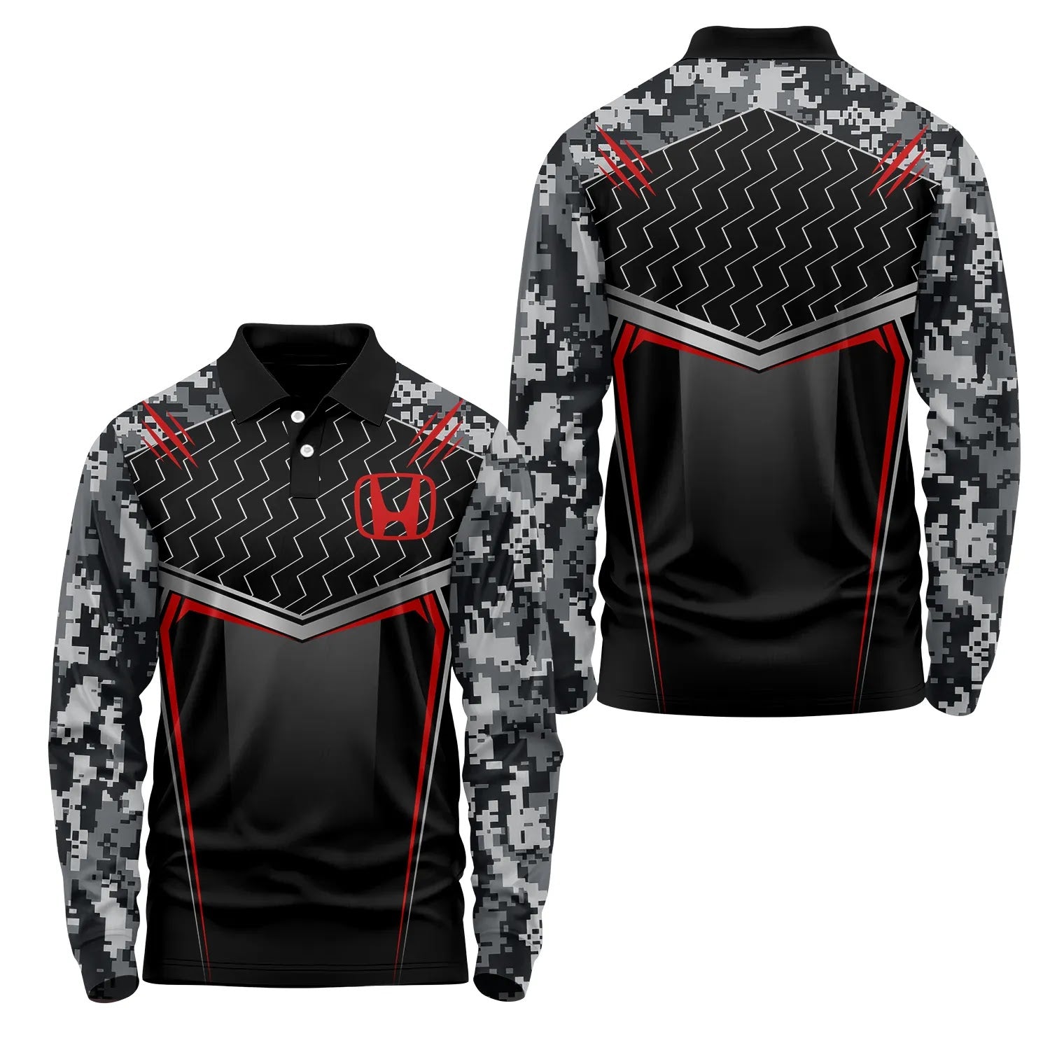 Honda Long Sleeve Polo SC115