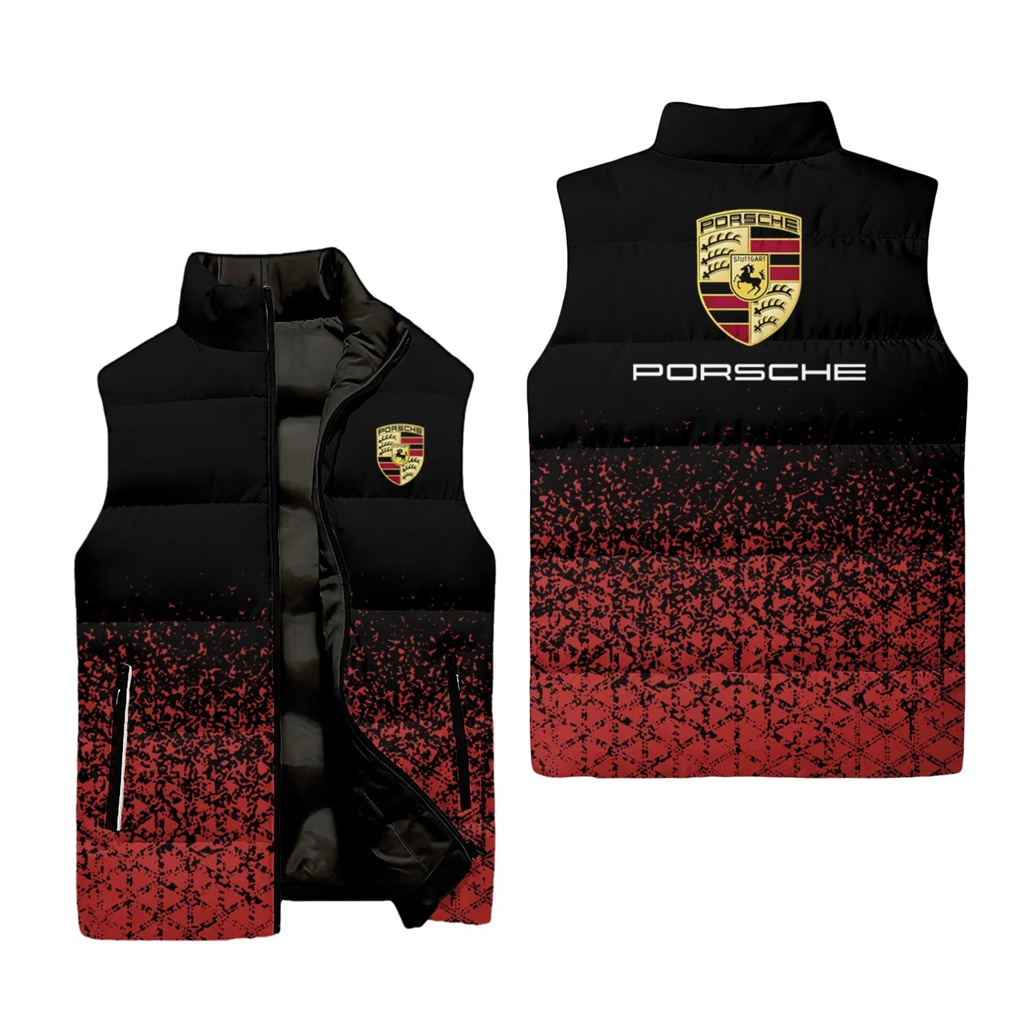 Porsche Sleeveless Puffer Jacket SC096