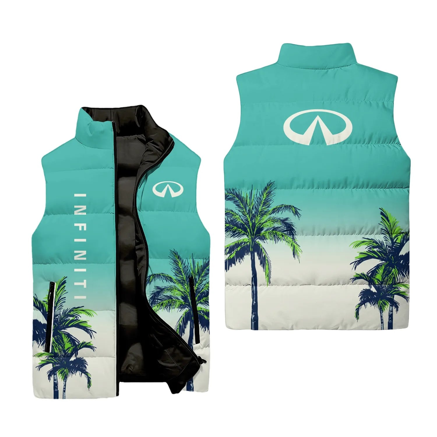 Infiniti Sleeveless Puffer Jacket SHW020