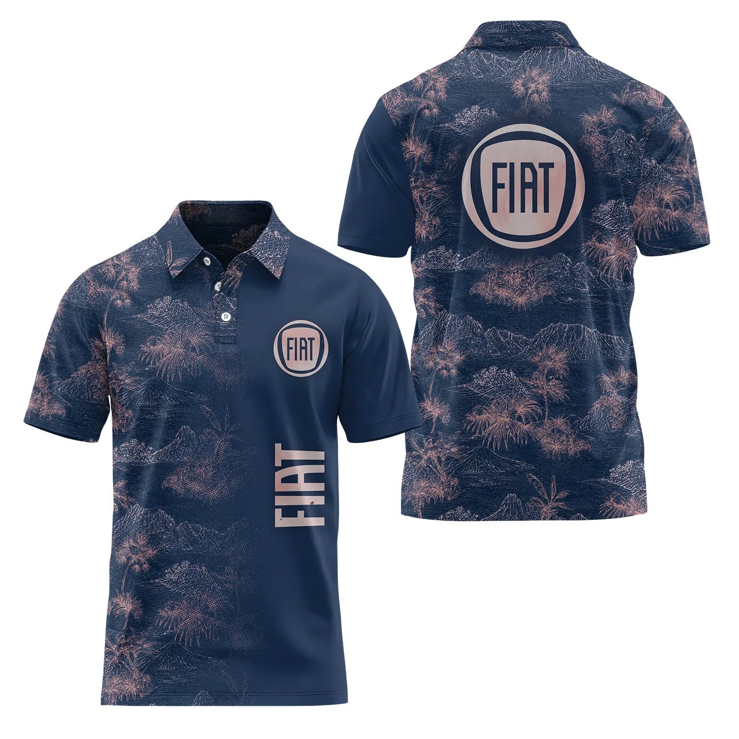 Fiat Short Sleeve Polo SHW007