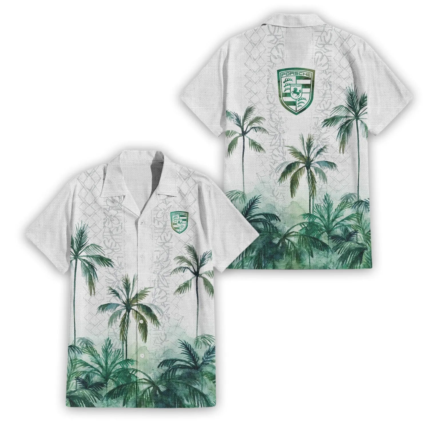 Porsche Premium Hawaiian Shirt SHW015