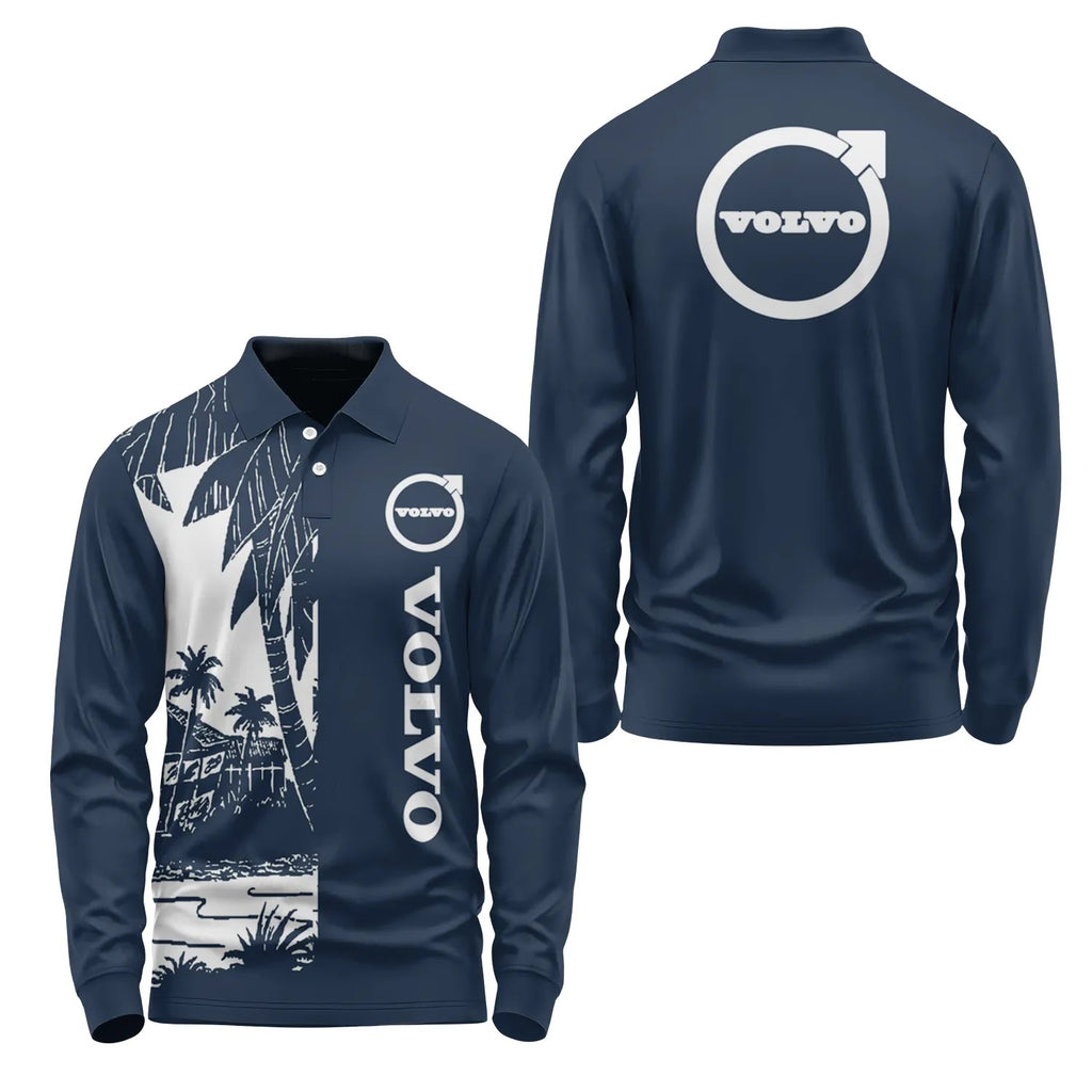 Volvo Long Sleeve Polo SHW031