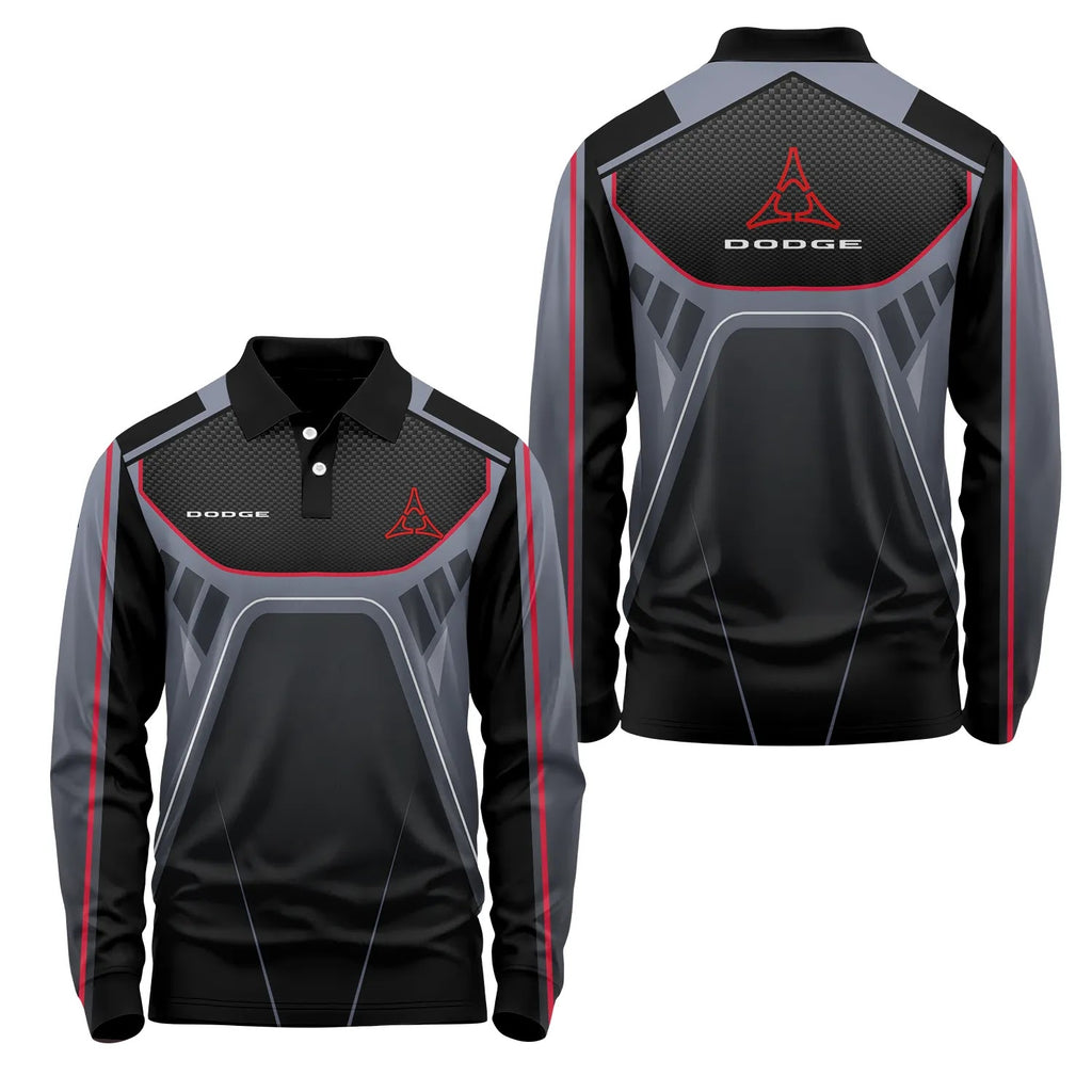 Dodge Long Sleeve Polo SC088