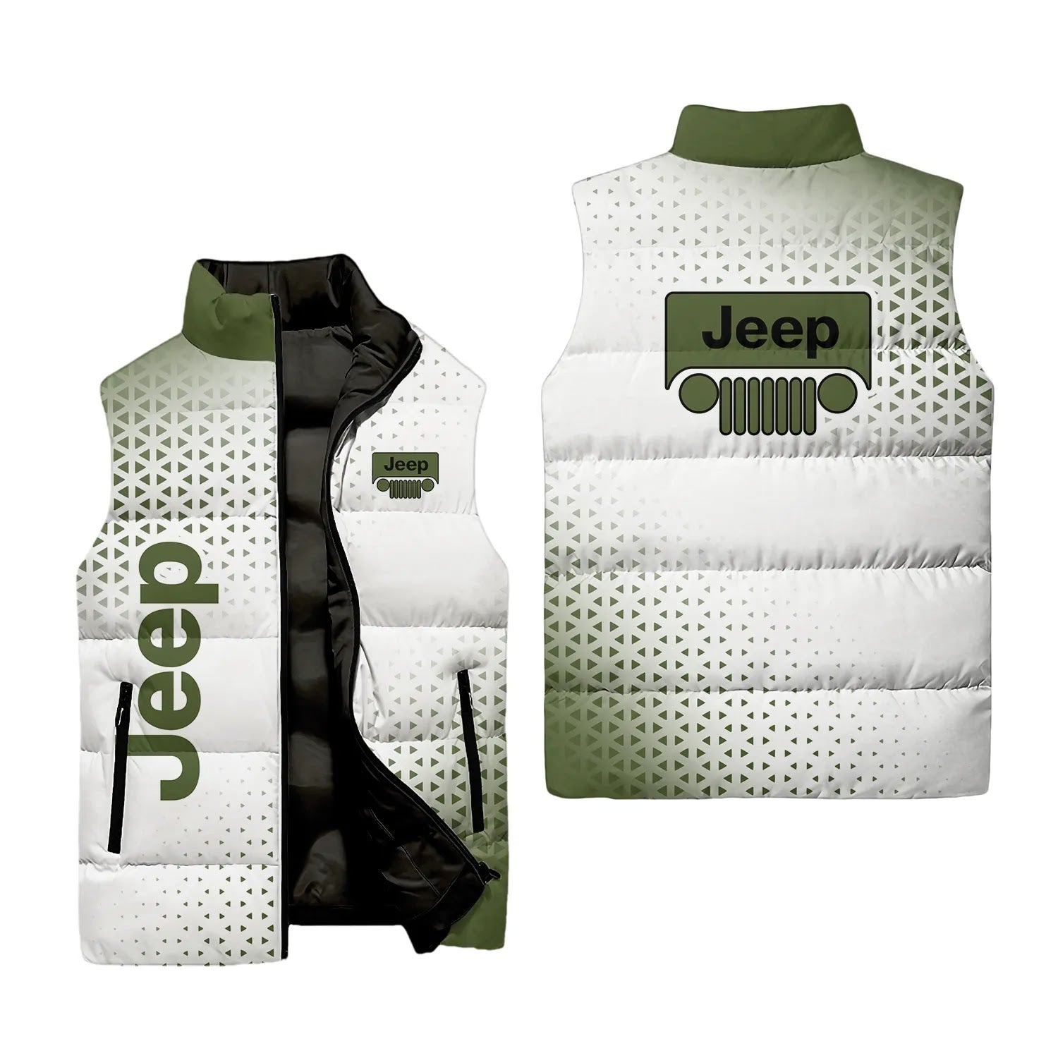 Jeep Sleeveless Puffer Jacket SC079