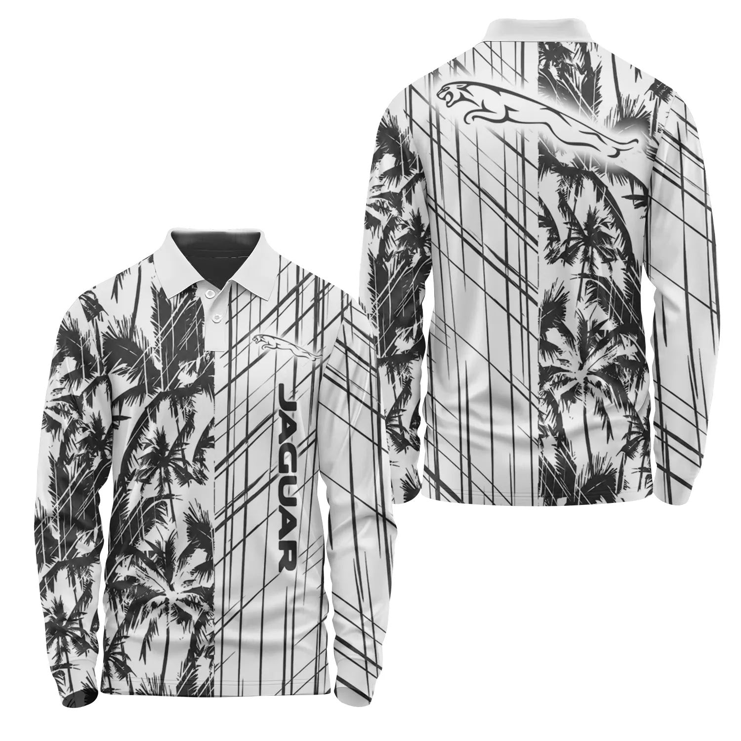 Jaguar Long Sleeve Polo SHW041