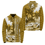Lamborghini Long Sleeve Polo SHW038