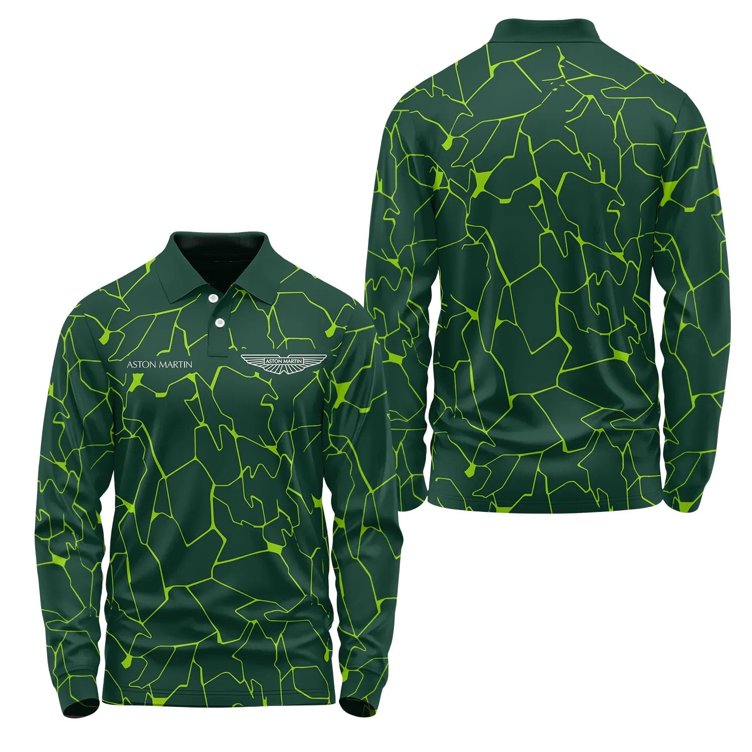 Aston Martin Long Sleeve Polo SC103