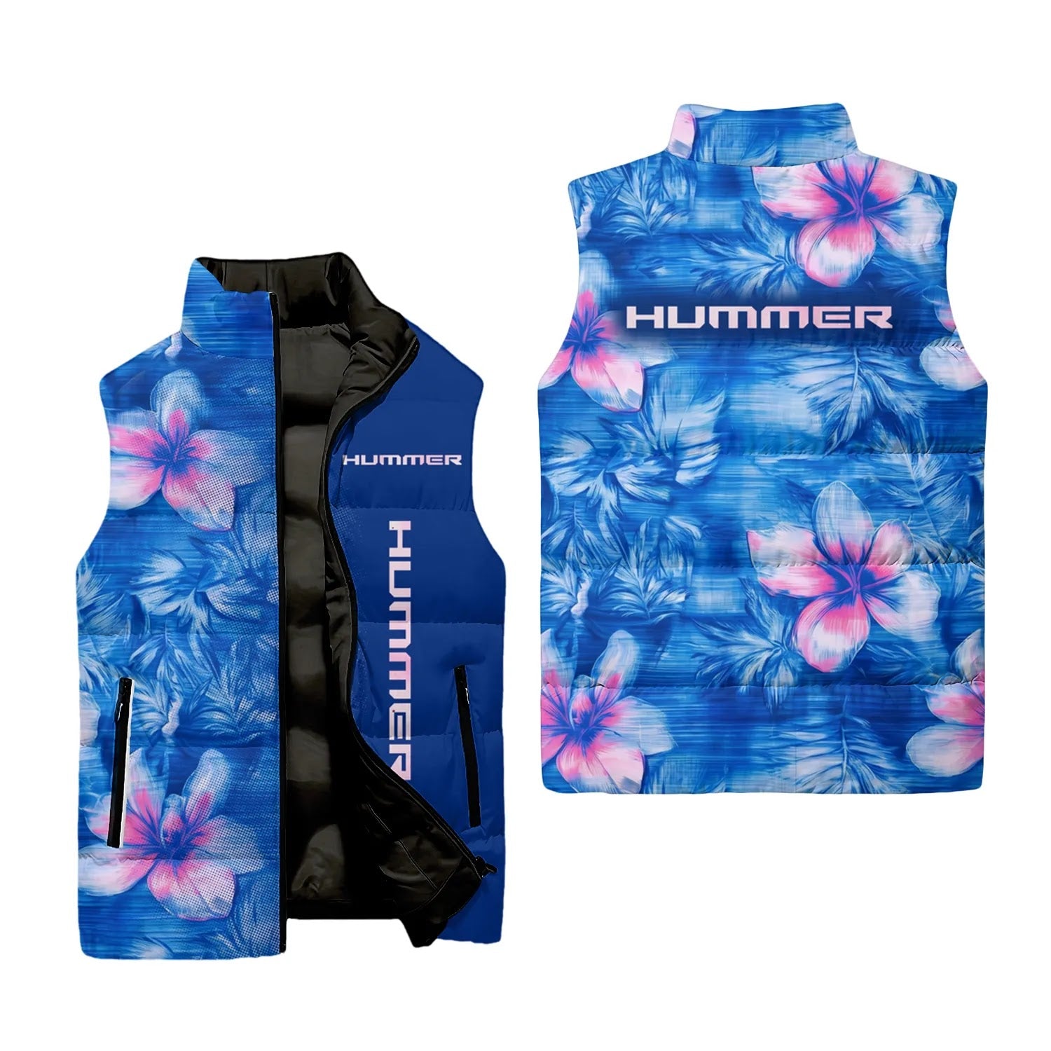 Hummer Sleeveless Puffer Jacket SHW057