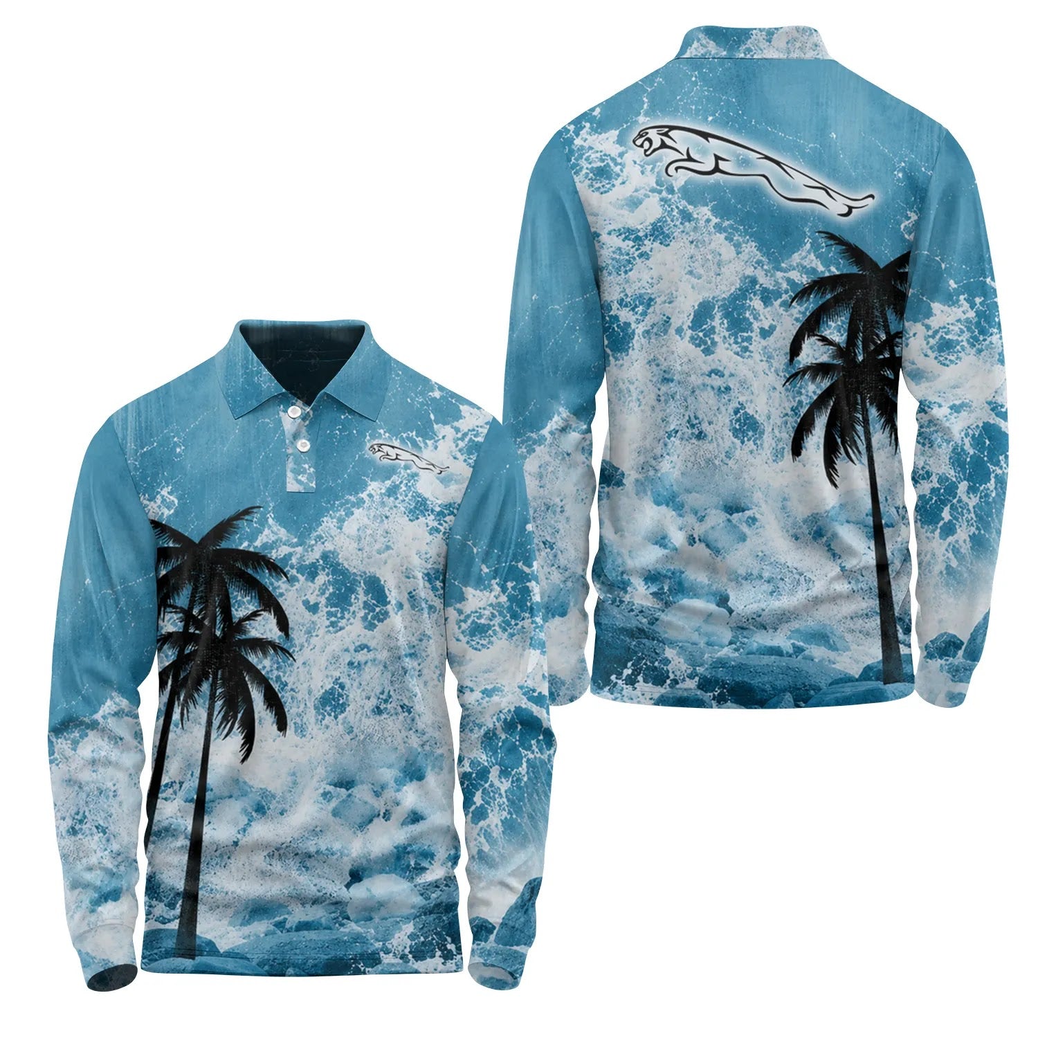 Jaguar Long Sleeve Polo SHW052