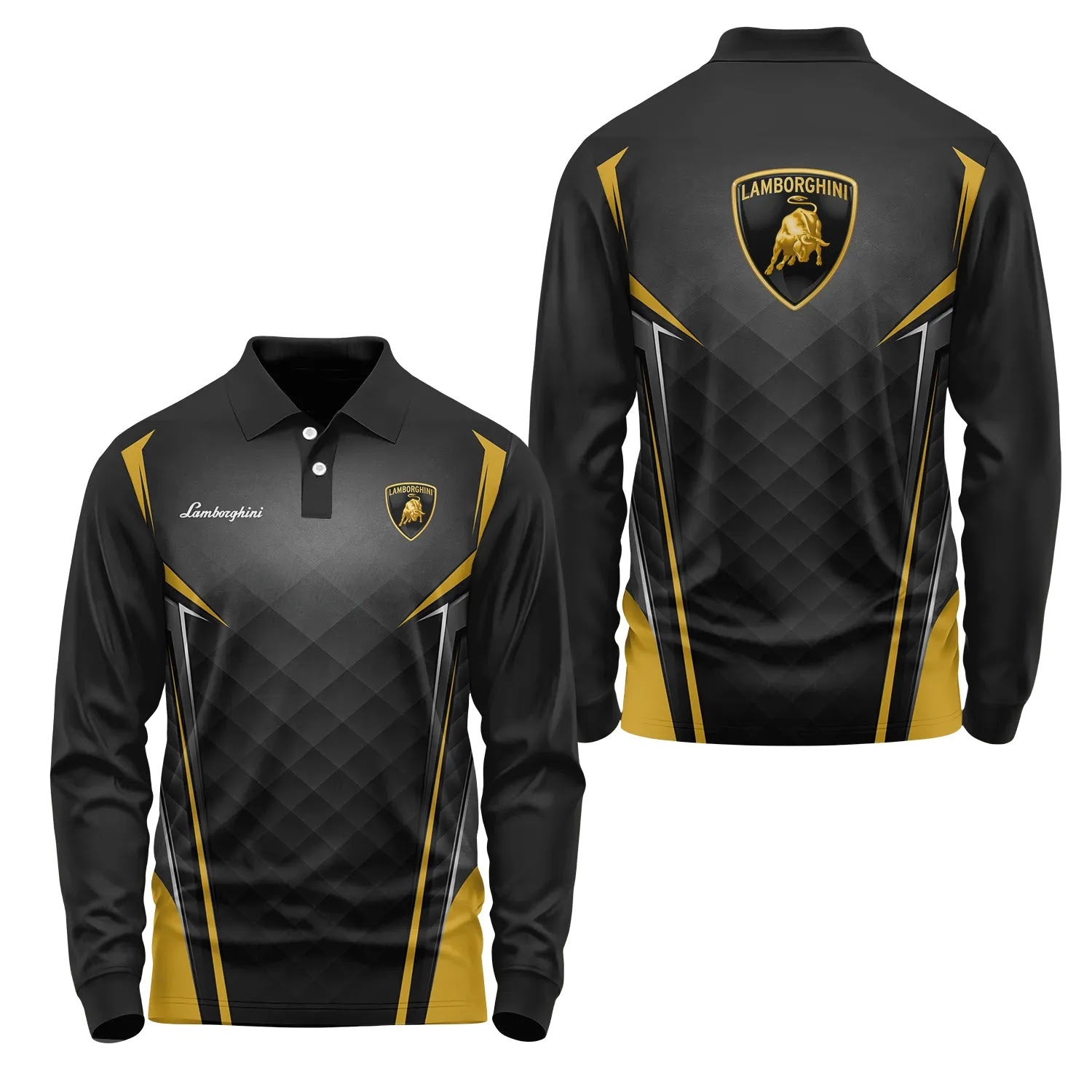 Lamborghini Long Sleeve Polo SC074