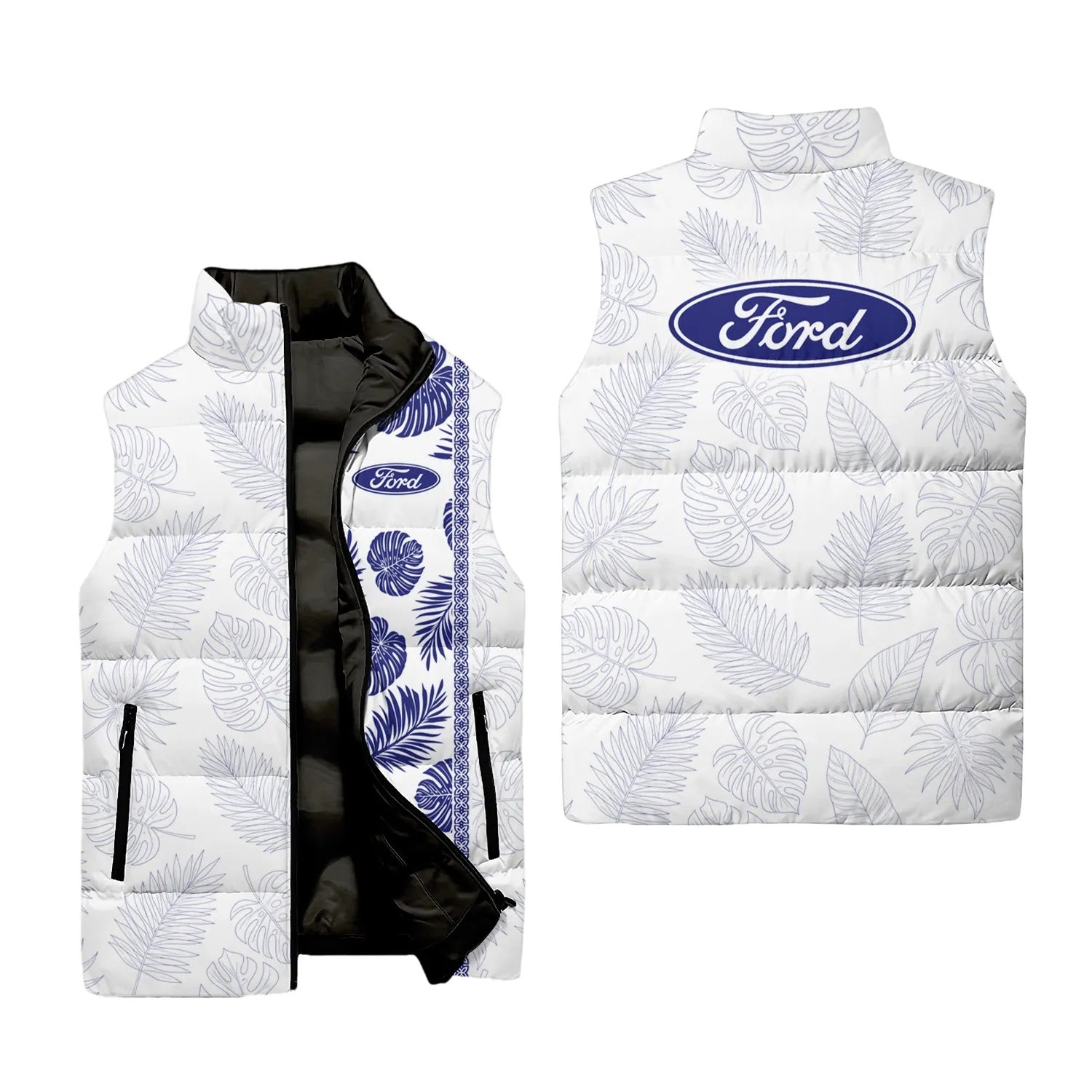 Ford Sleeveless Puffer Jacket SHW023