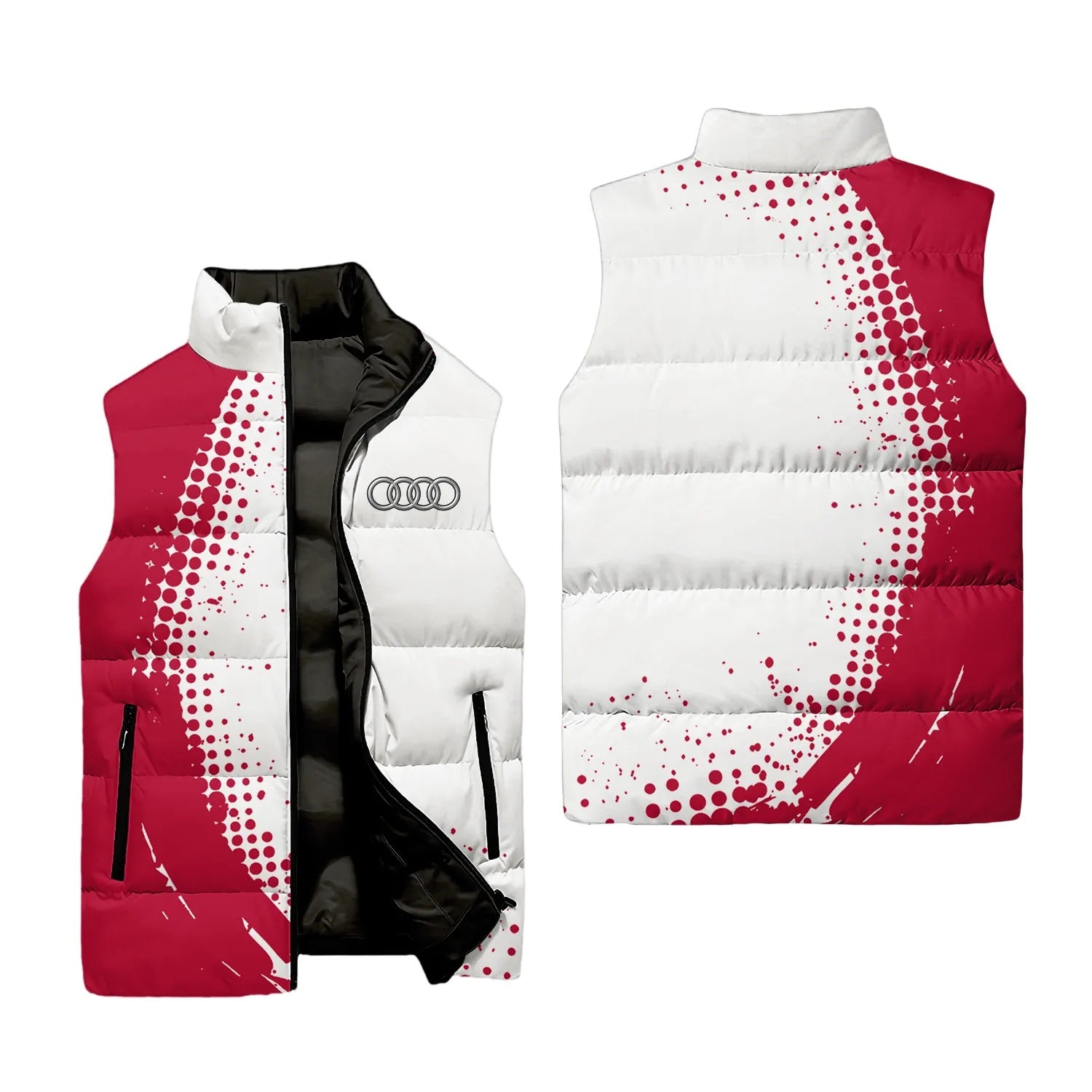 Audi Sleeveless Puffer Jacket SC095