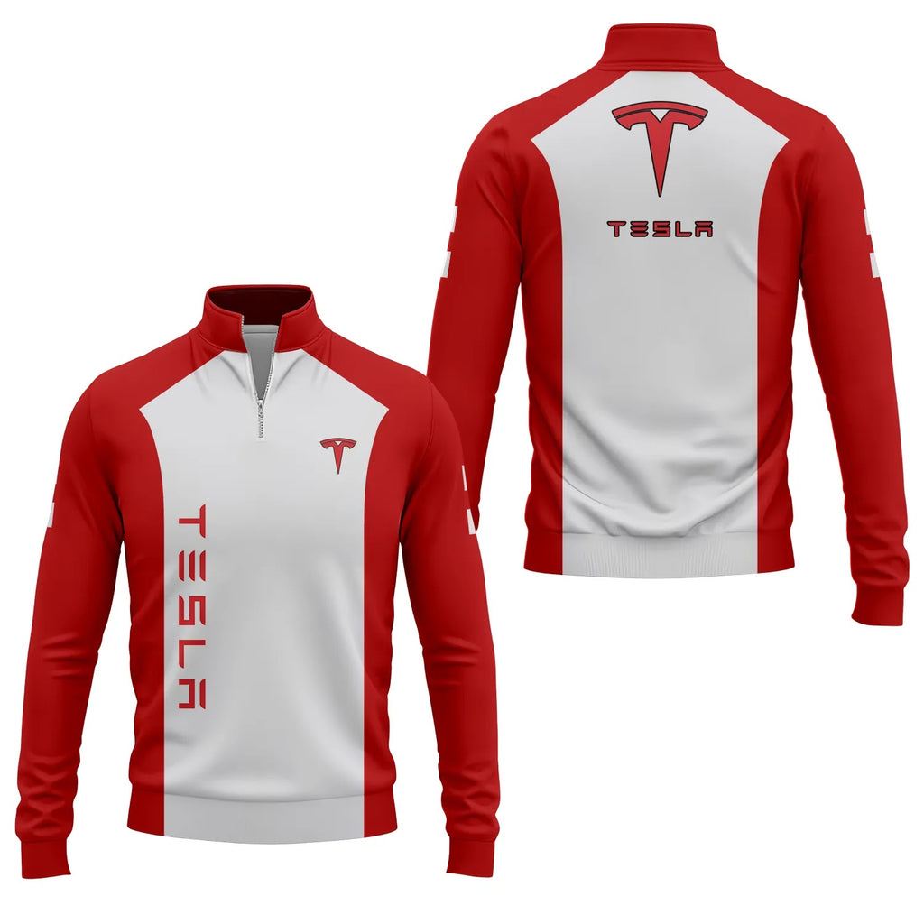 Tesla Quarter-zip Pullover SC078