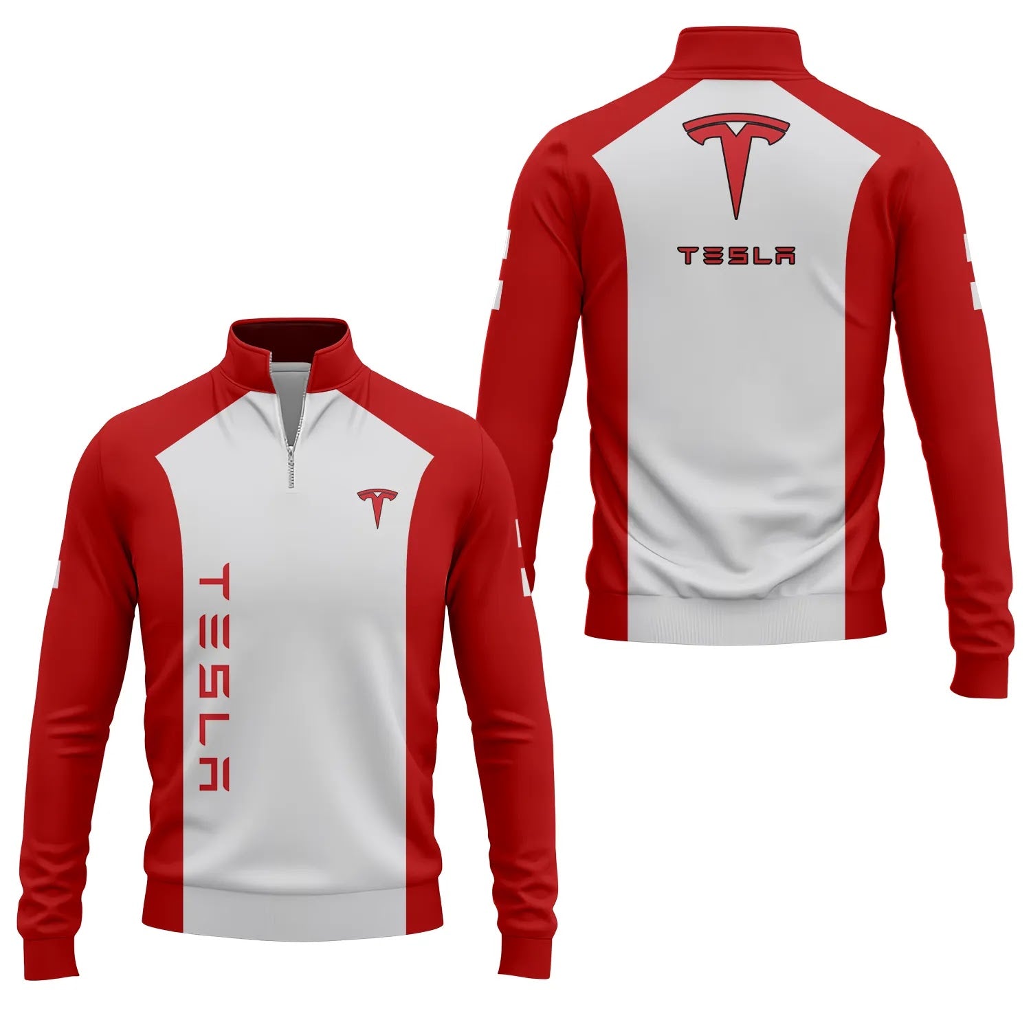 Tesla Quarter-zip Pullover SC078