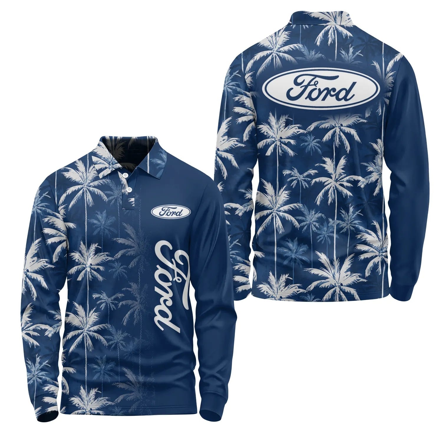 Ford Long Sleeve Polo SHW032