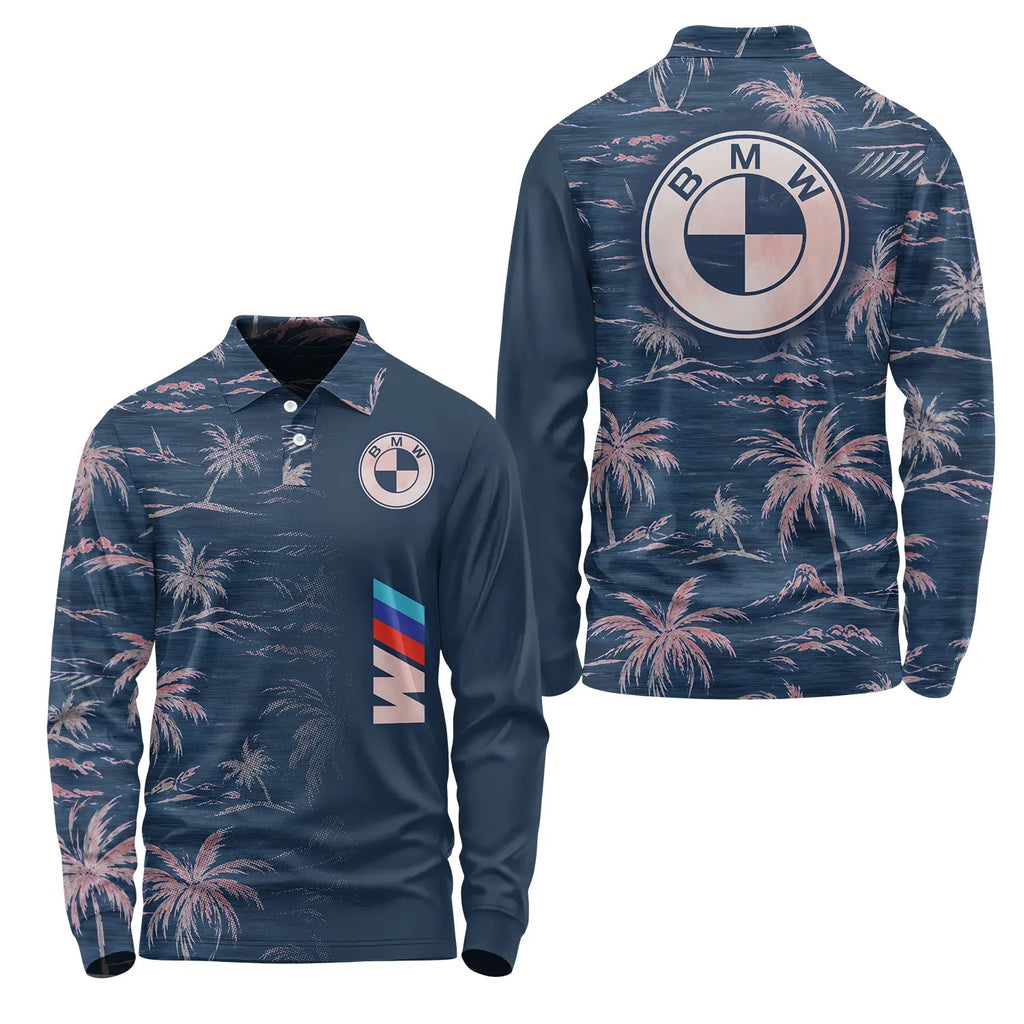 BMW Long Sleeve Polo SHW013