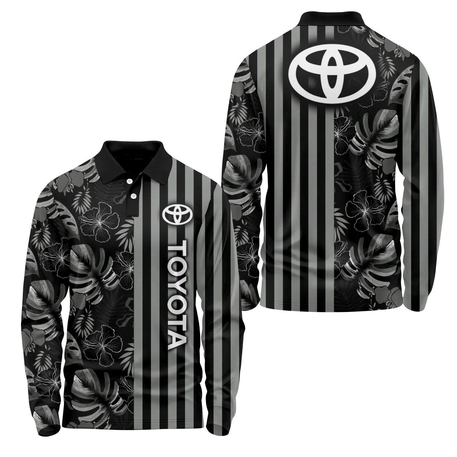 Toyota Long Sleeve Polo SHW040