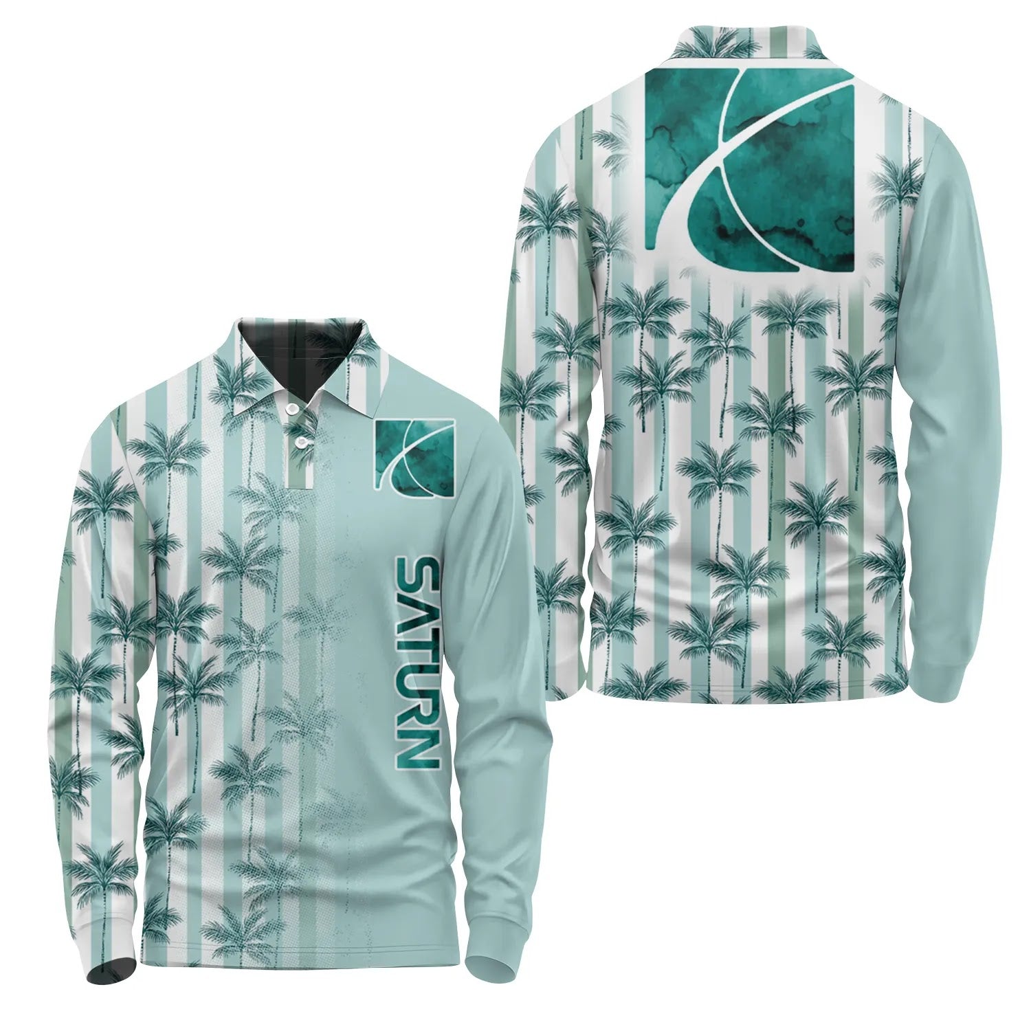 Saturn Long Sleeve Polo SHW028