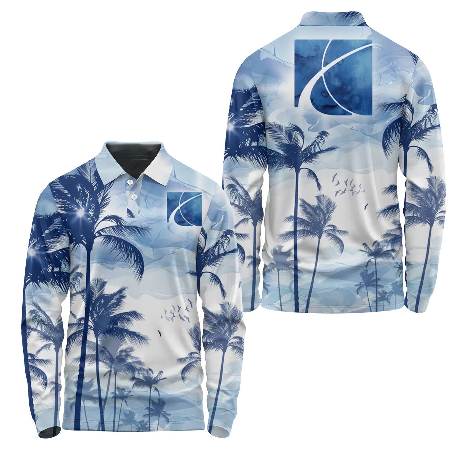 Saturn Long Sleeve Polo SHW004