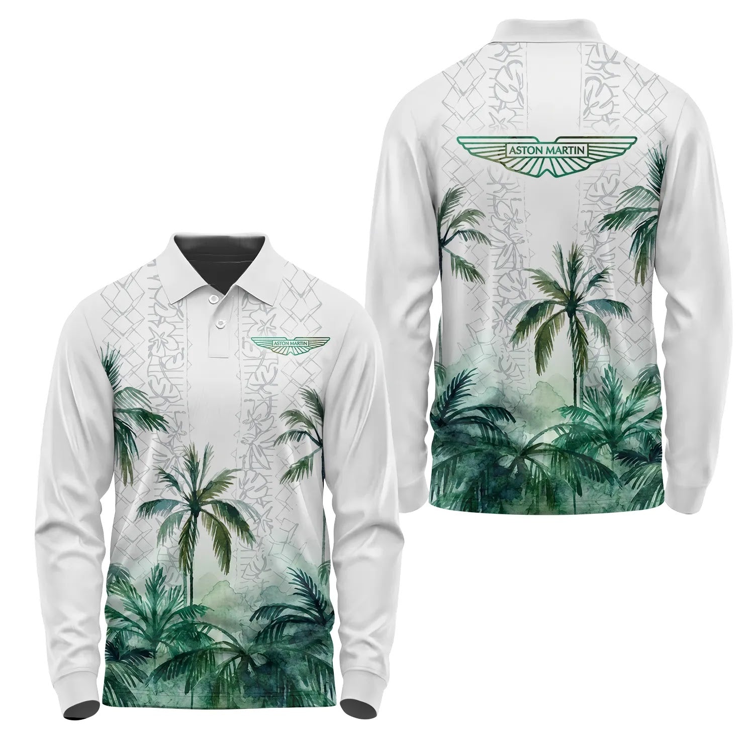 Aston Martin Long Sleeve Polo SHW015