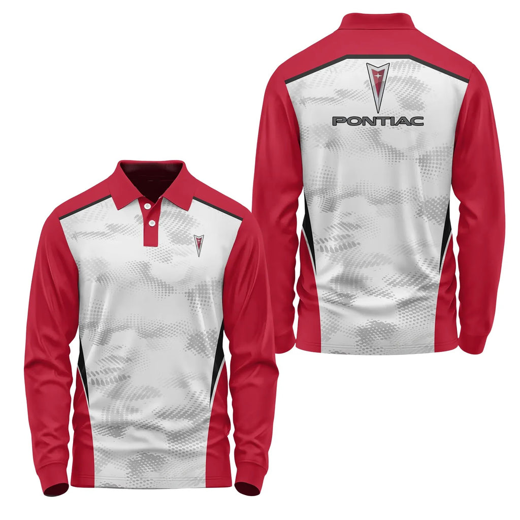 Pontiac Long Sleeve Polo SC081