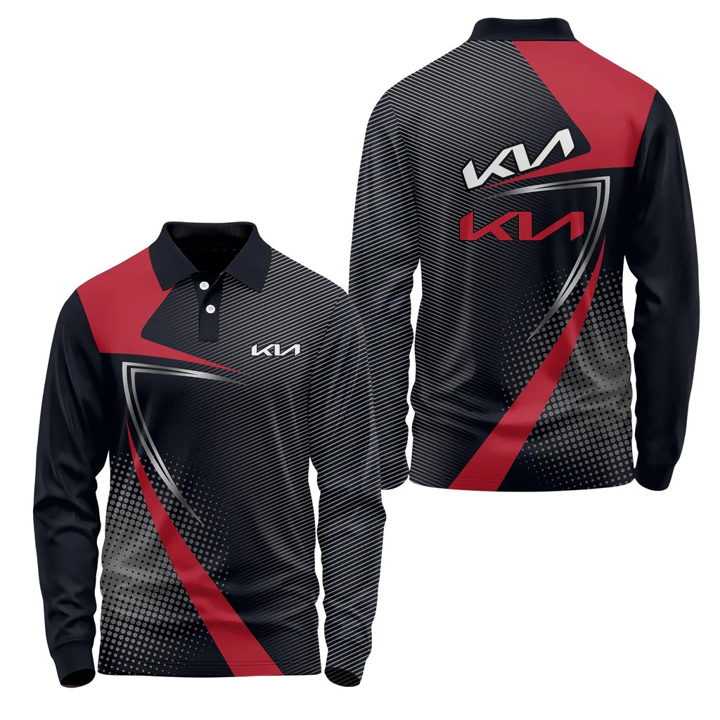 Kia Long Sleeve Polo SC059