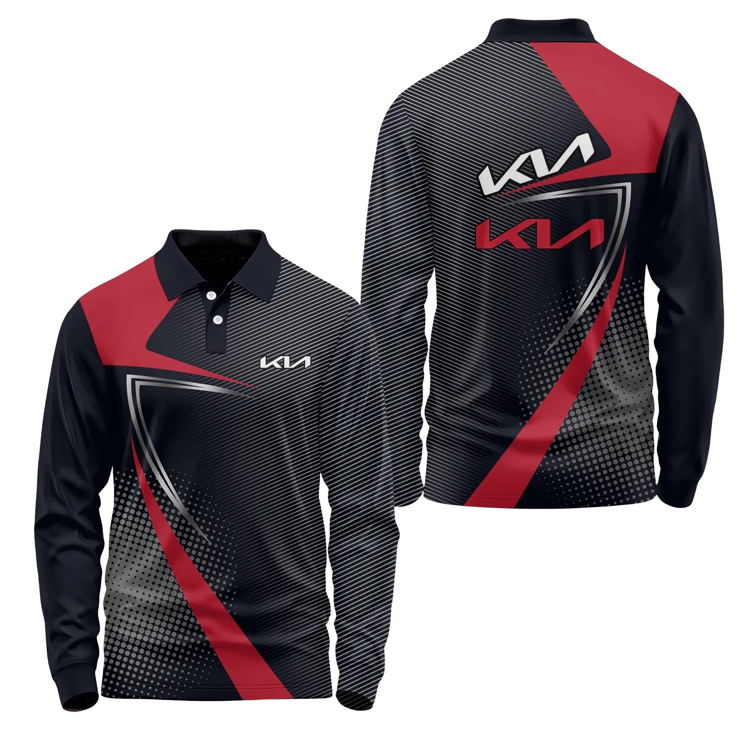 Kia Long Sleeve Polo SC059