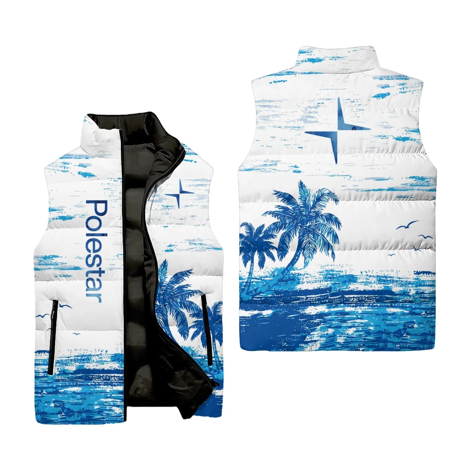 Polestar Sleeveless Puffer Jacket SHW069