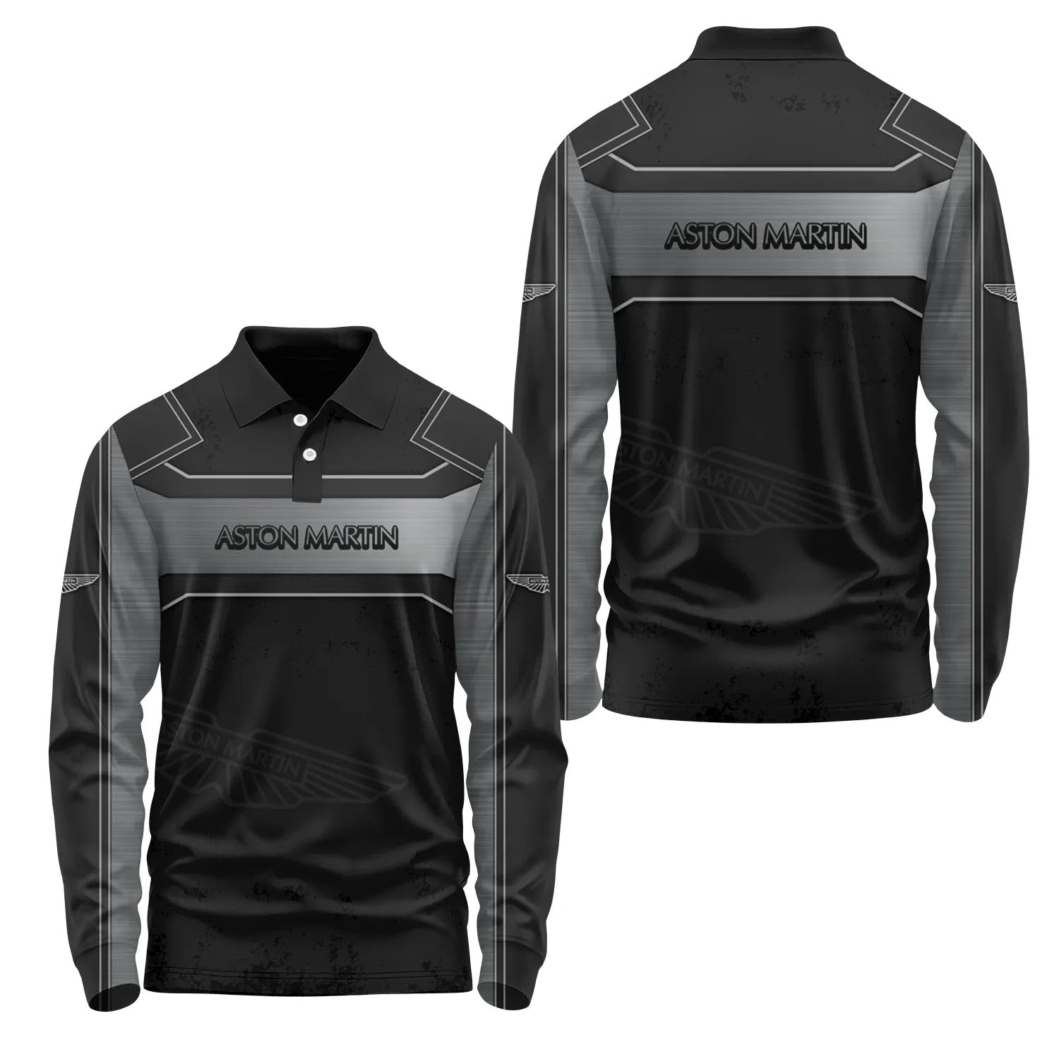 Aston Martin Long Sleeve Polo SC085