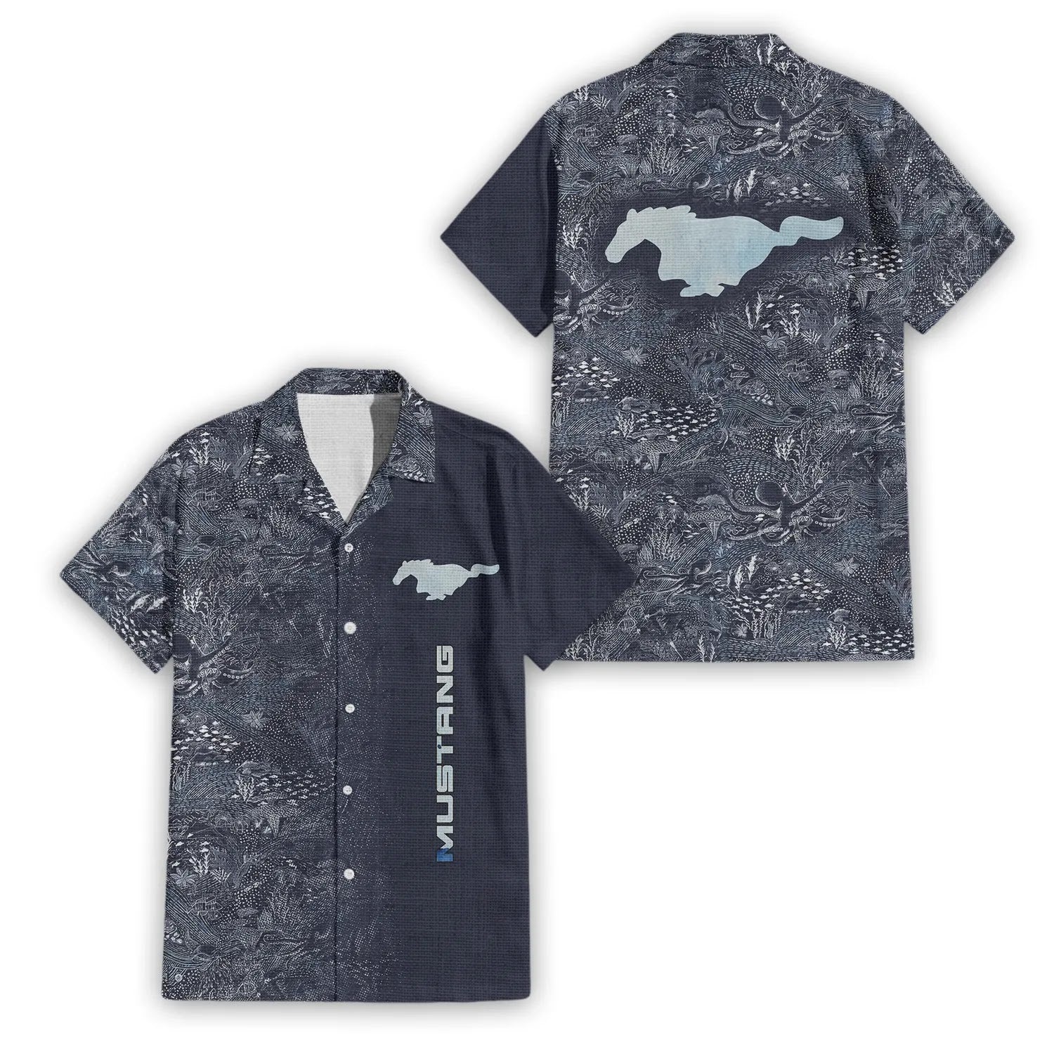 Ford Mustang Premium Hawaiian Shirt SHW006