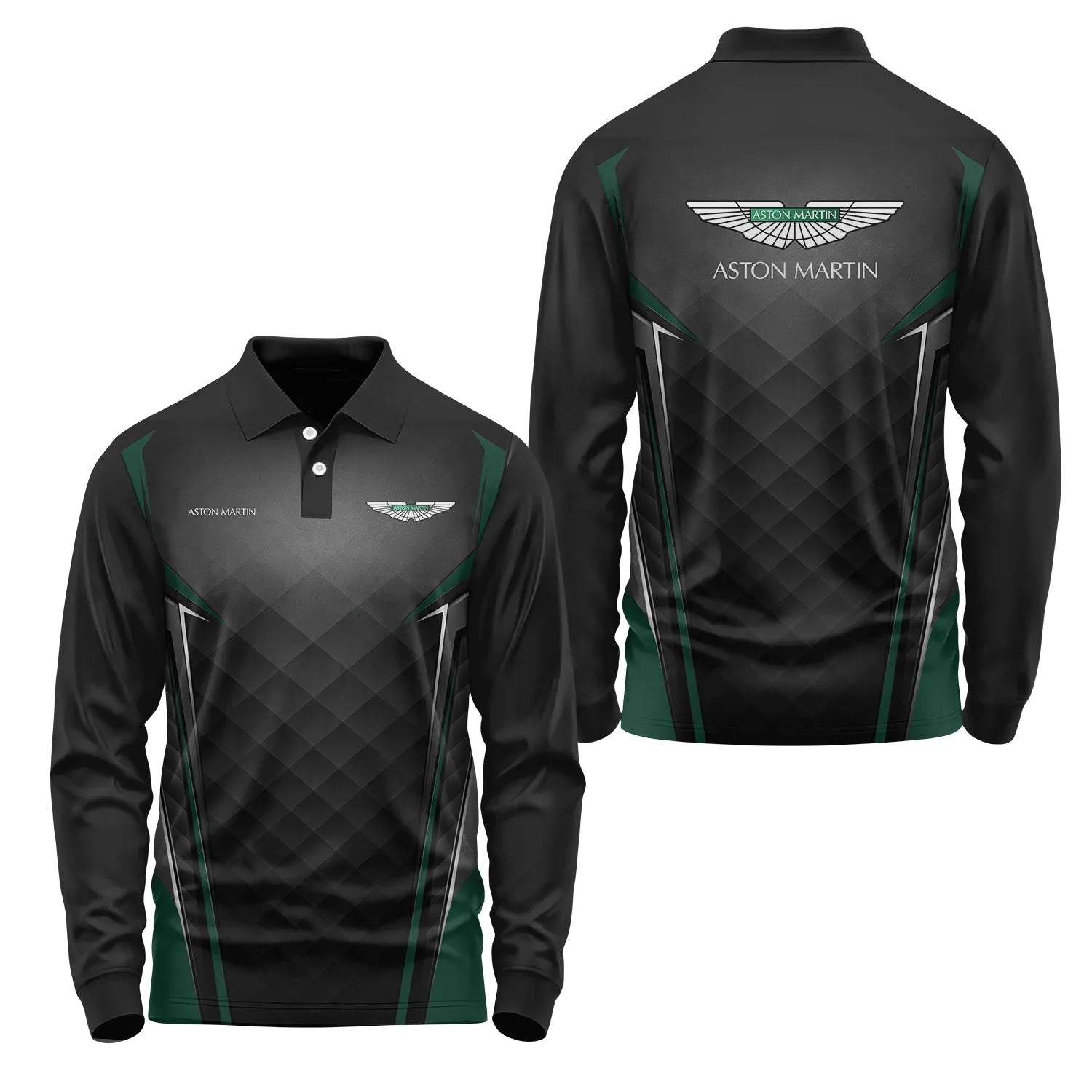 Aston Martin Long Sleeve Polo SC074