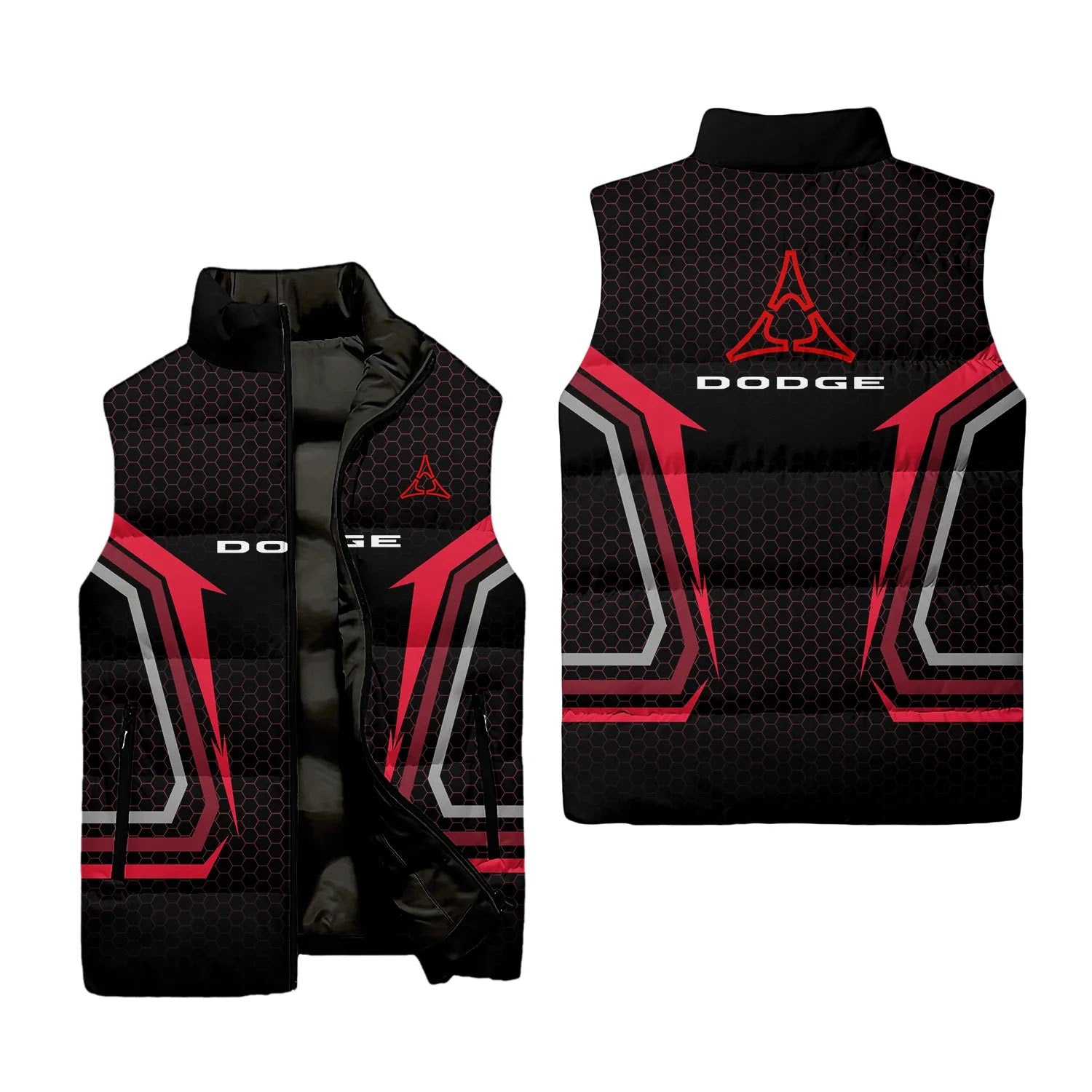 Dodge Sleeveless Puffer Jacket SC075