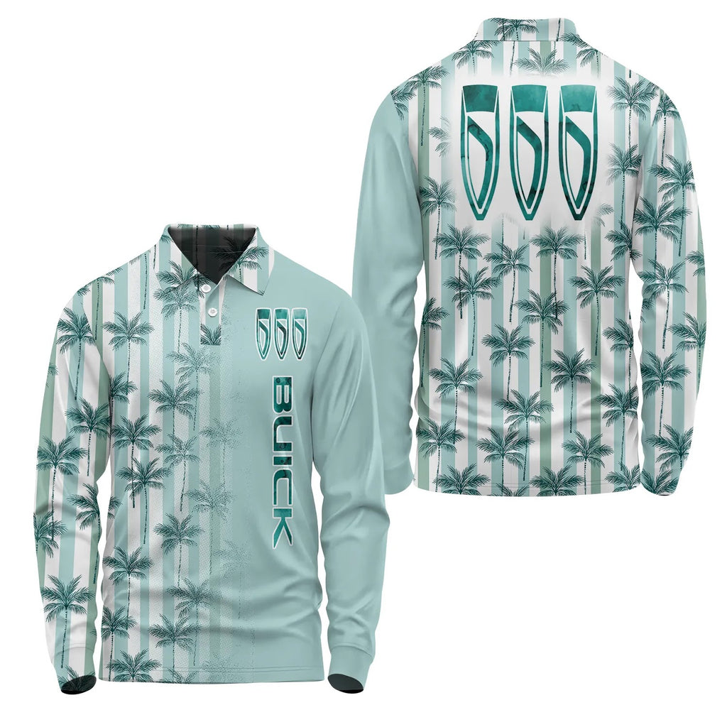 Buick Long Sleeve Polo SHW028