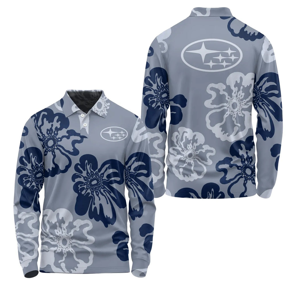 Subaru Long Sleeve Polo SHW073