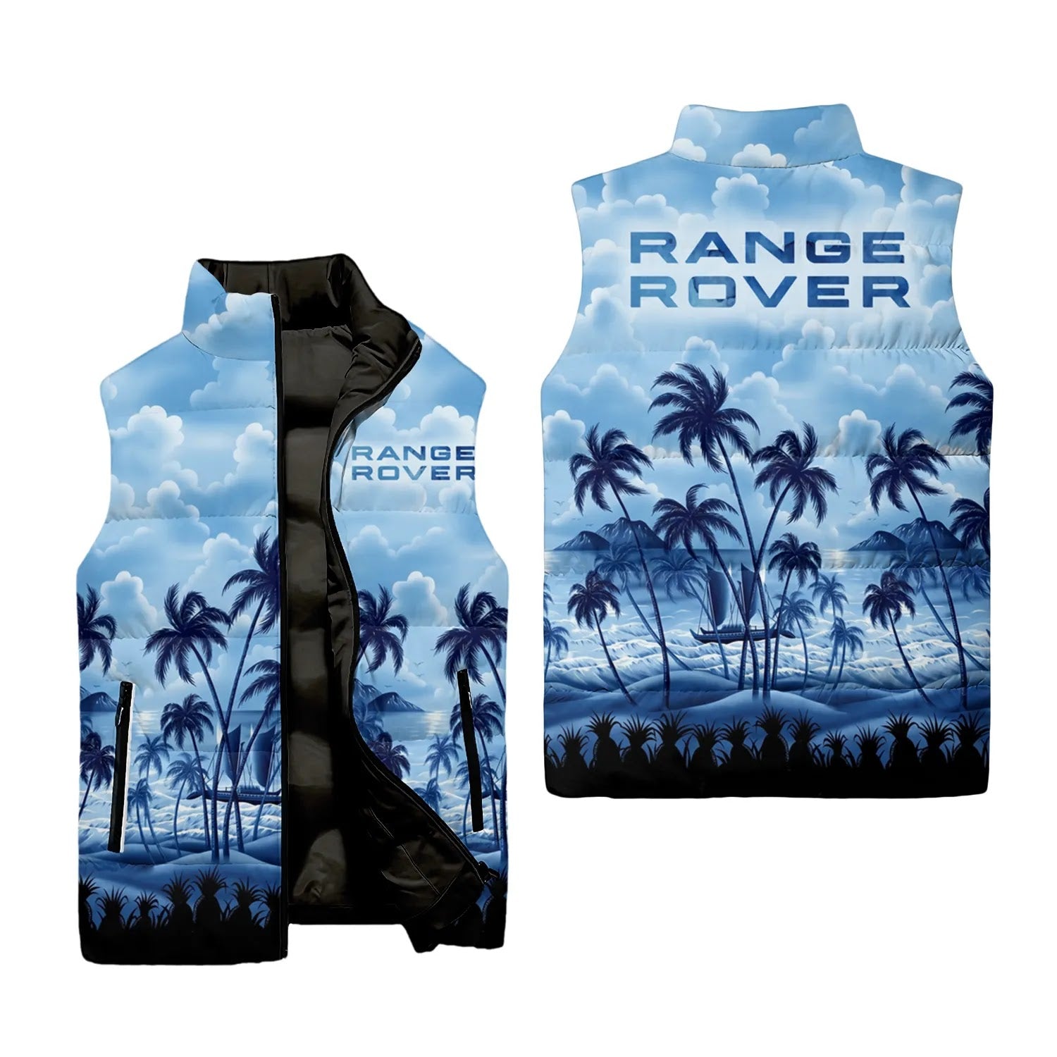 Range Rover Sleeveless Puffer Jacket SHW018