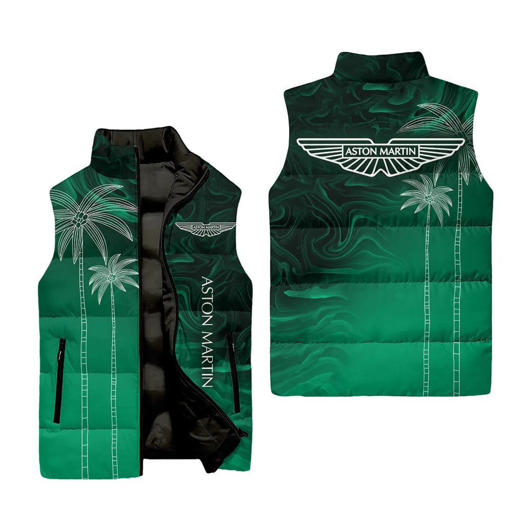 Aston Martin Sleeveless Puffer Jacket SHW070