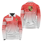 Porsche Long Sleeve Polo SC097
