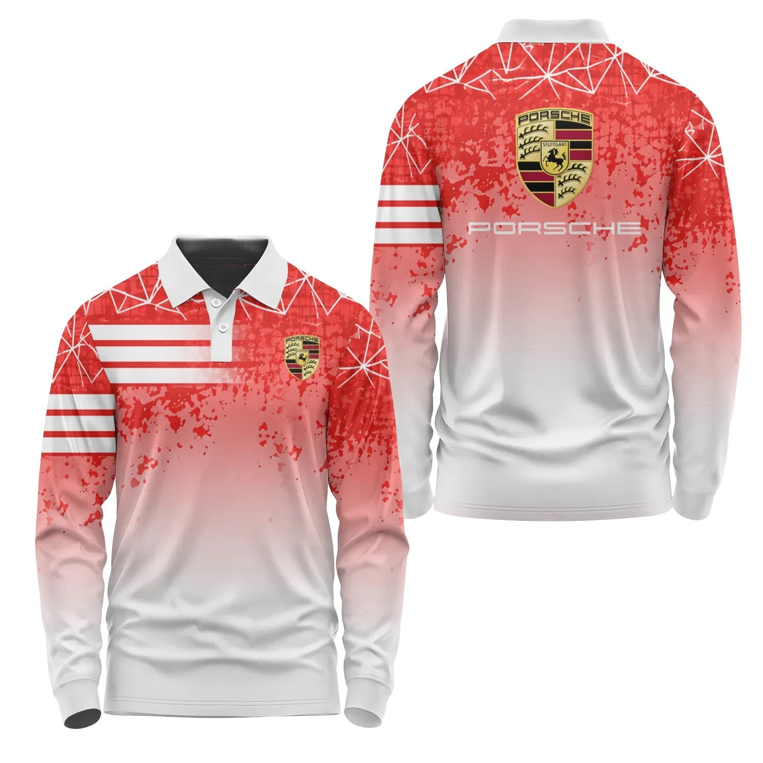 Porsche Long Sleeve Polo SC097