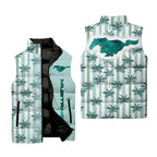 Ford Mustang Sleeveless Puffer Jacket SHW028