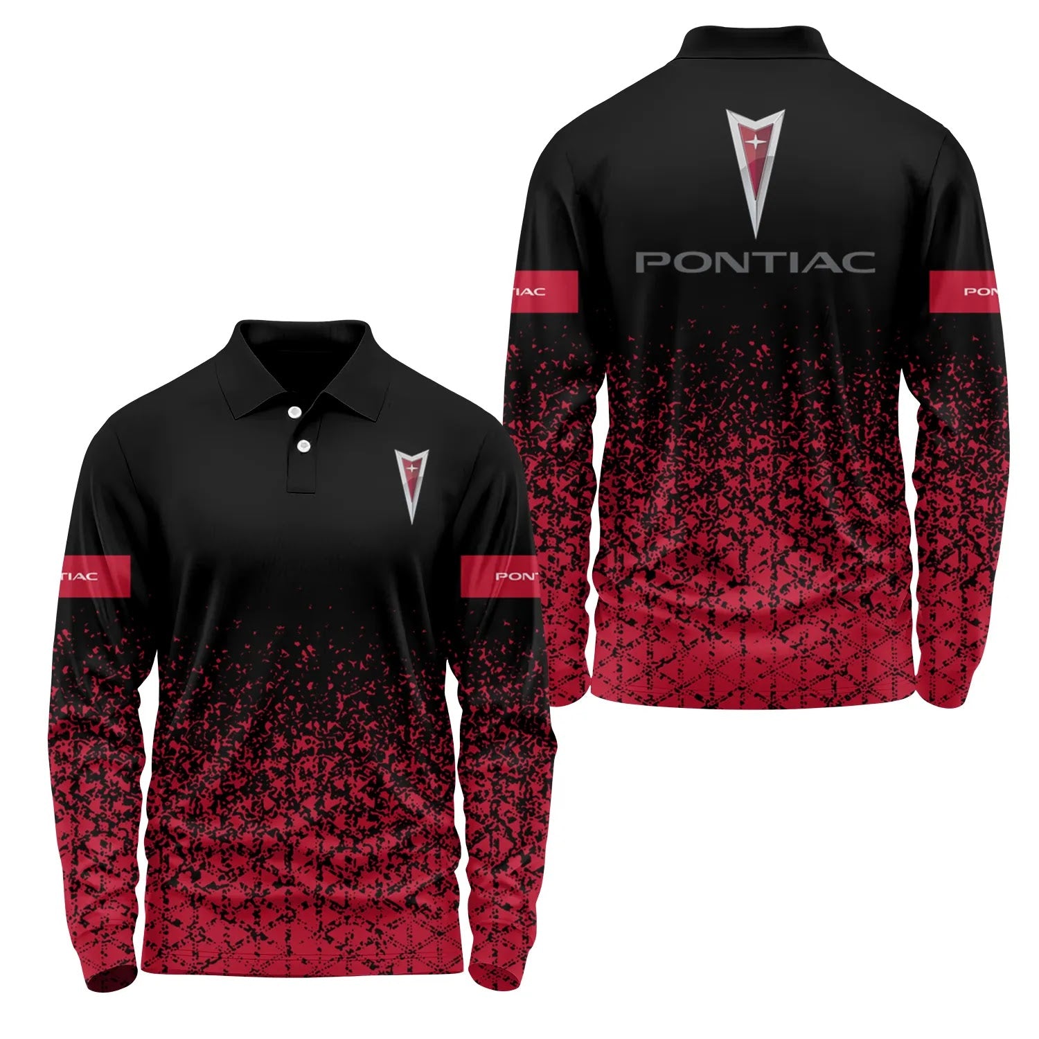 Pontiac Long Sleeve Polo SC096