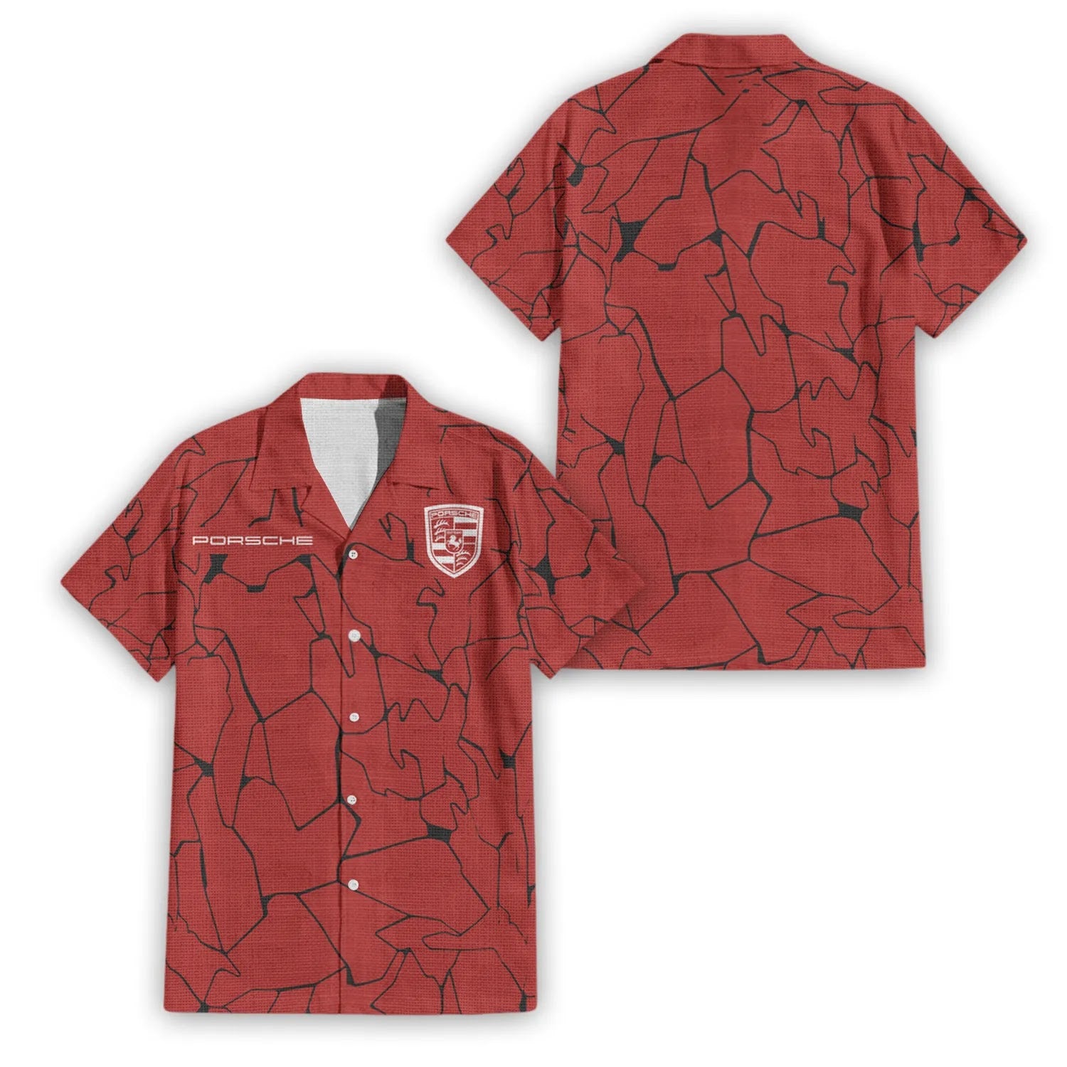 Porsche Premium Hawaiian Shirt SC103