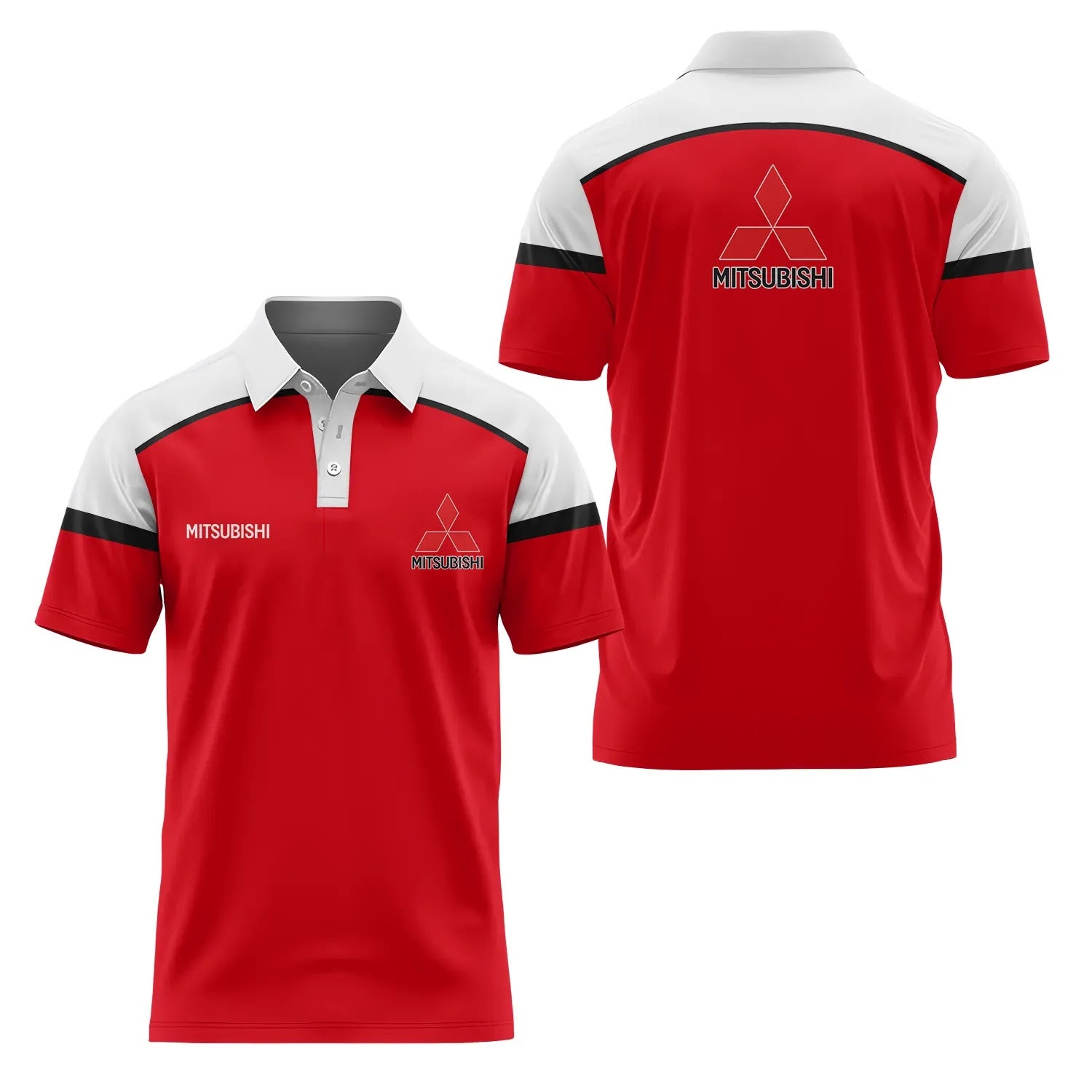 Mitsubishi Short Sleeve Polo SC087