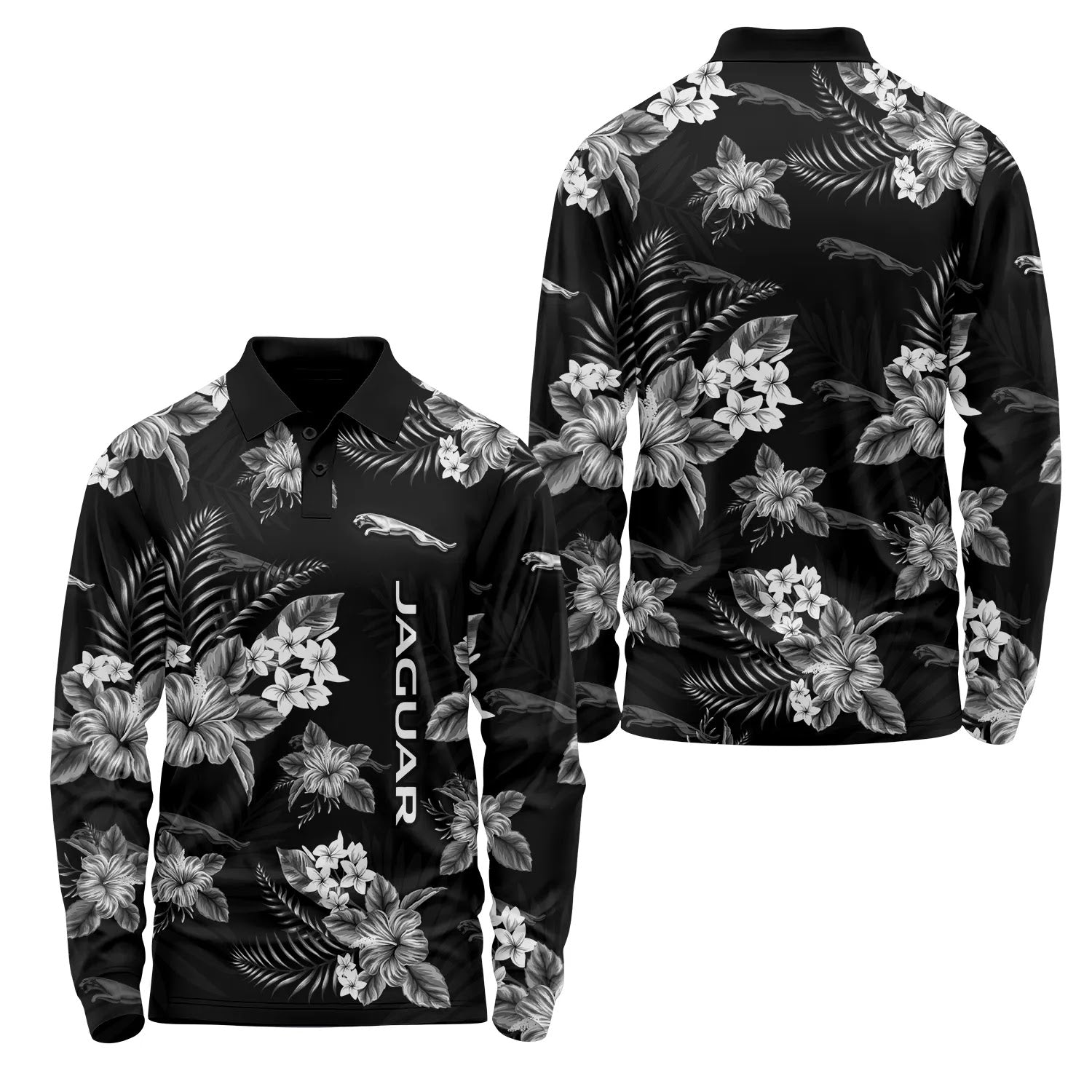 Jaguar Long Sleeve Polo SC054